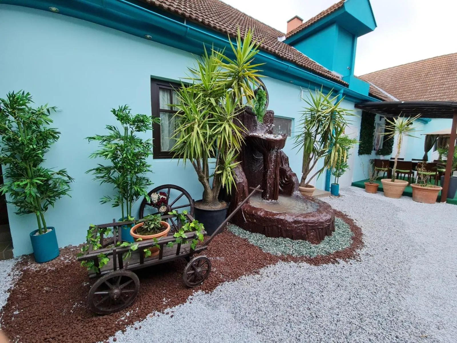 Patio in Vita Gasthof