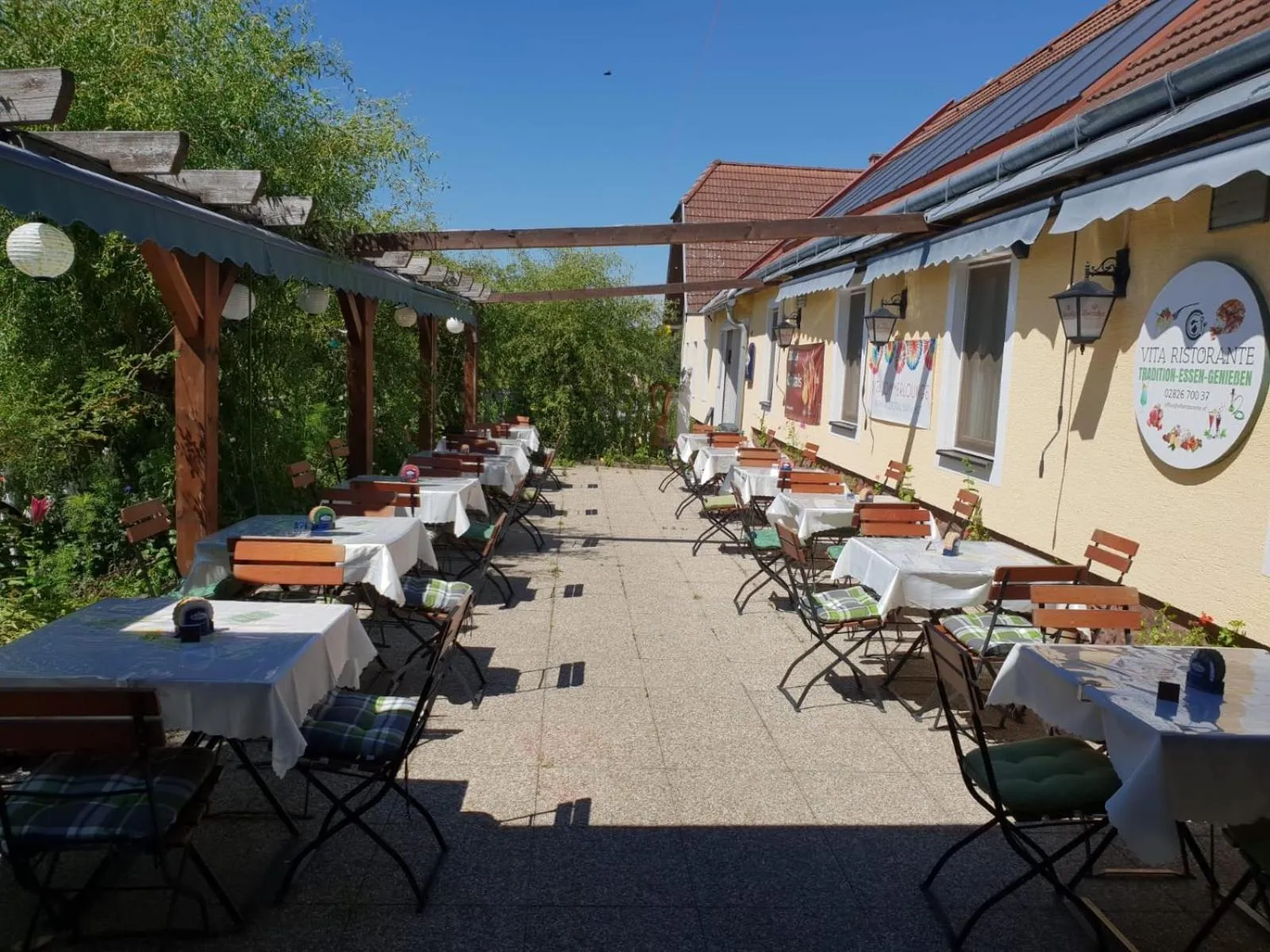 Patio in Vita Gasthof