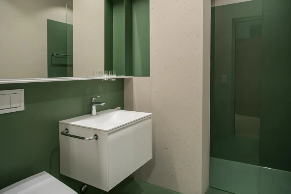 Bathroom in Aparthotel Luzern West