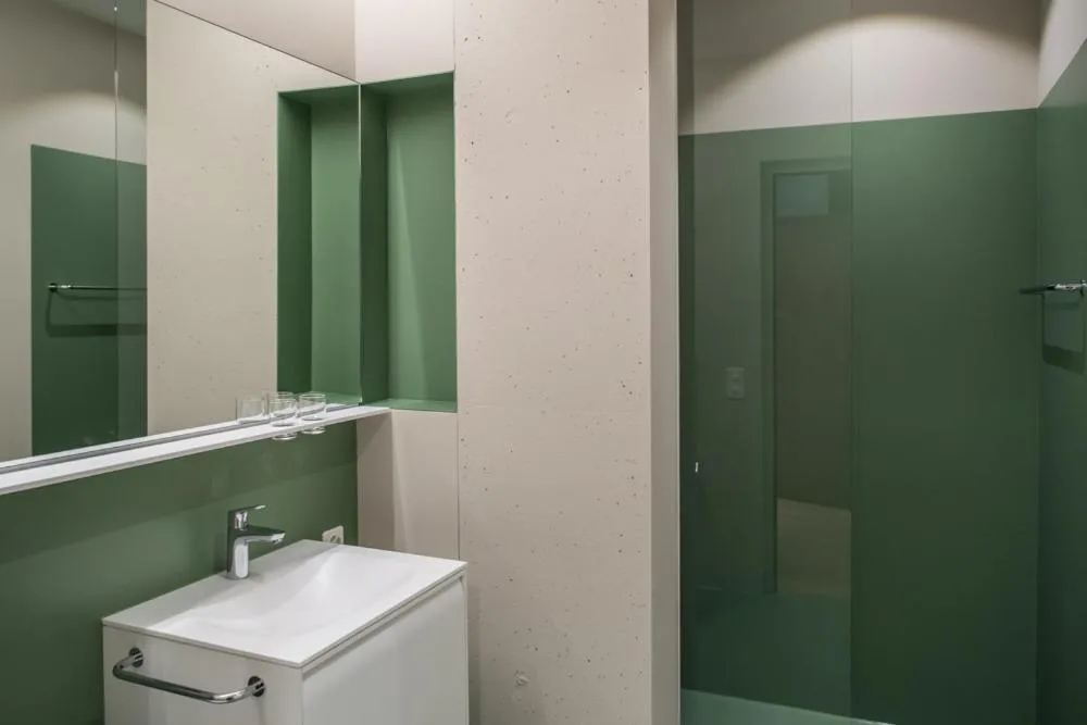 Bathroom in Aparthotel Luzern West