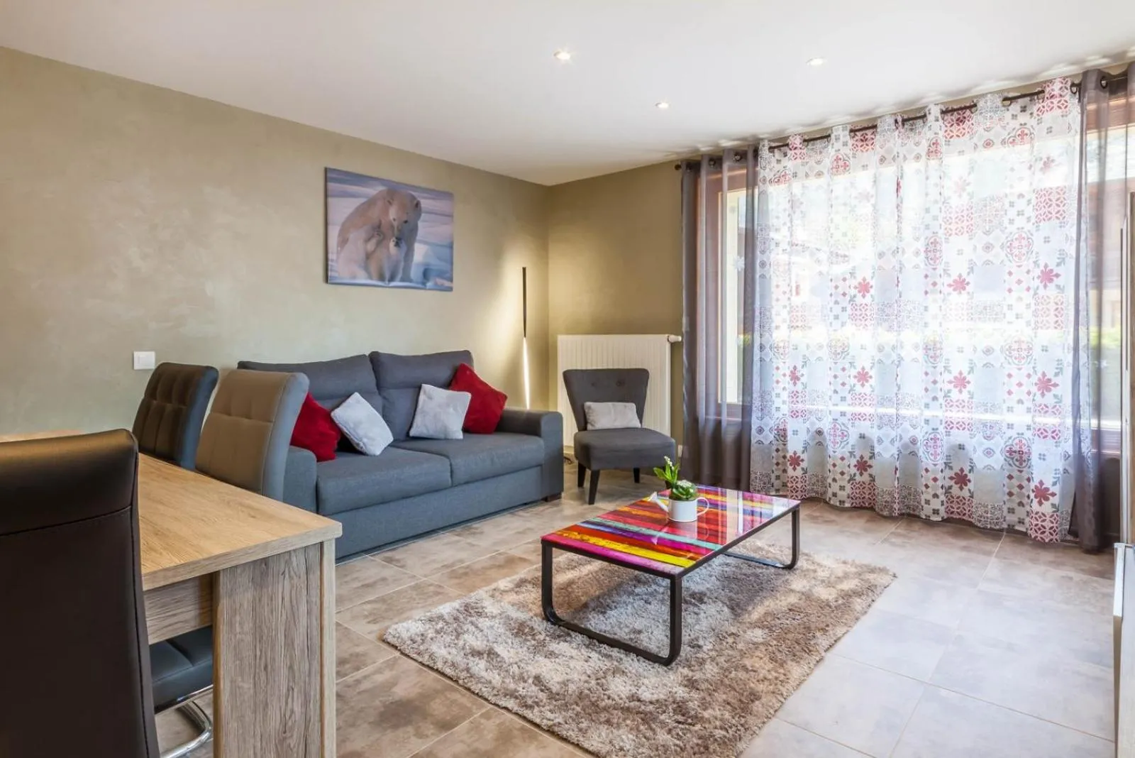 Living room in La Ruche