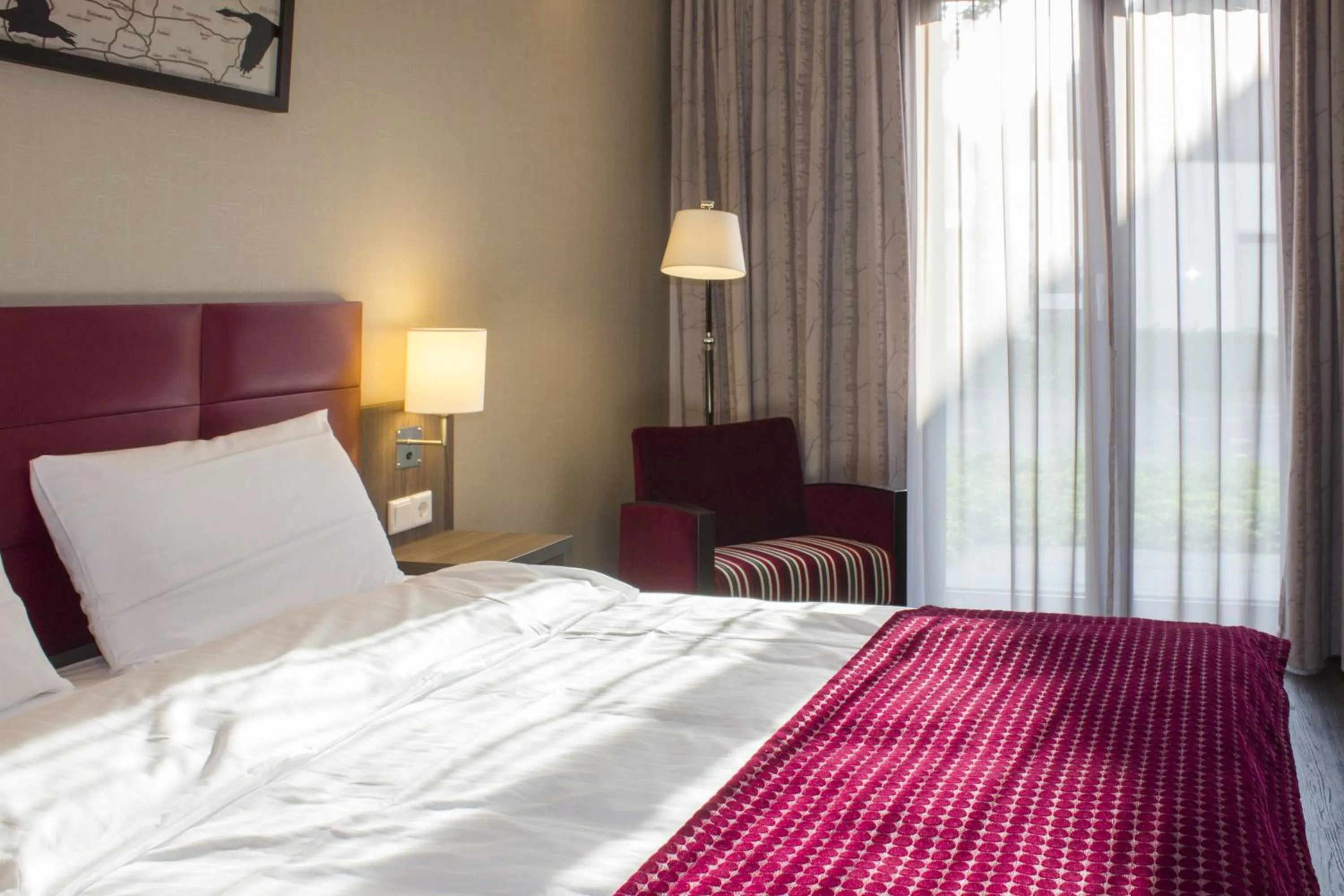 Decorative detail, Bed in Hotel zur Krone