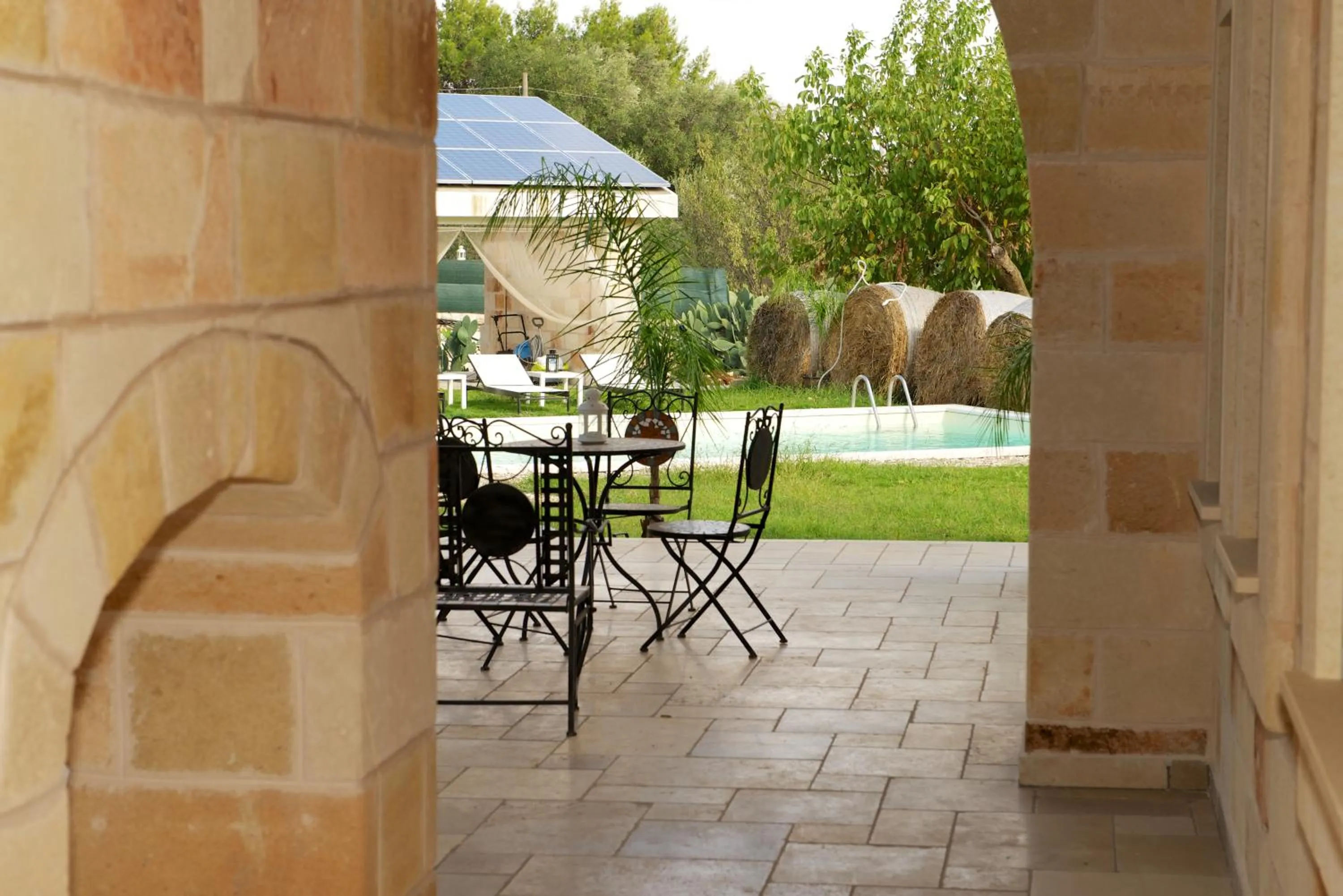 Decorative detail in Relais Villa Lucia