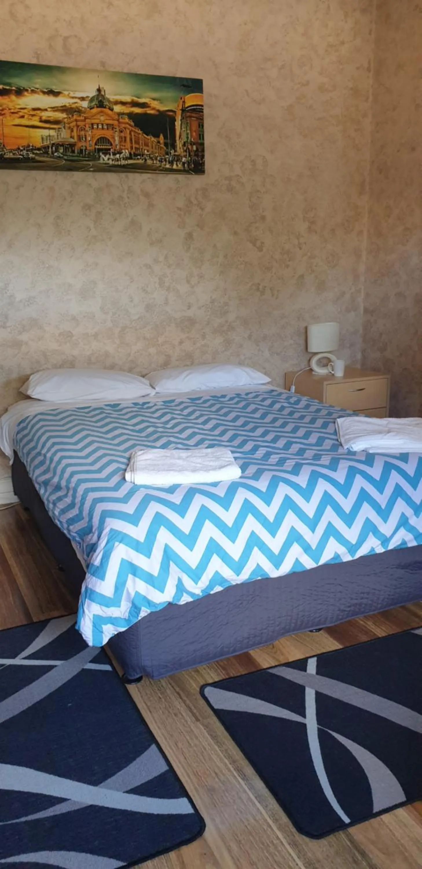 Bed in The Eastern Hotel Accommodation