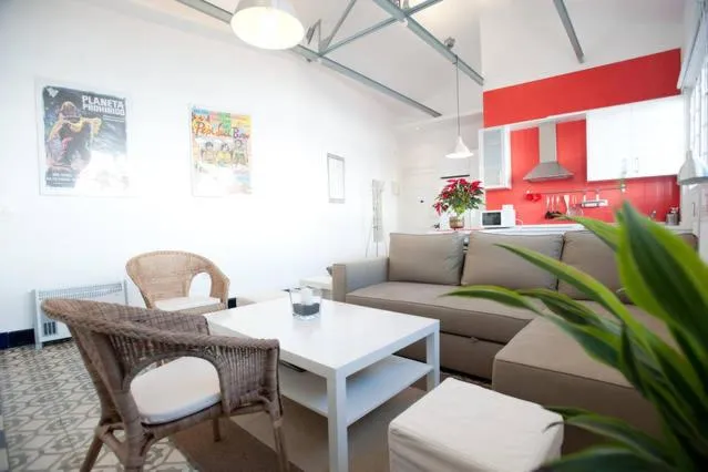 Living room in Apartamentos Calle Rosario