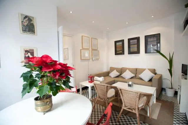 Living room in Apartamentos Calle Rosario