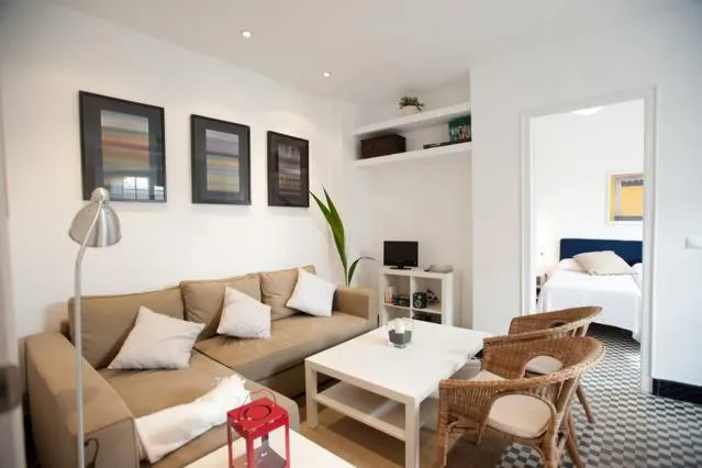 Living room in Apartamentos Calle Rosario