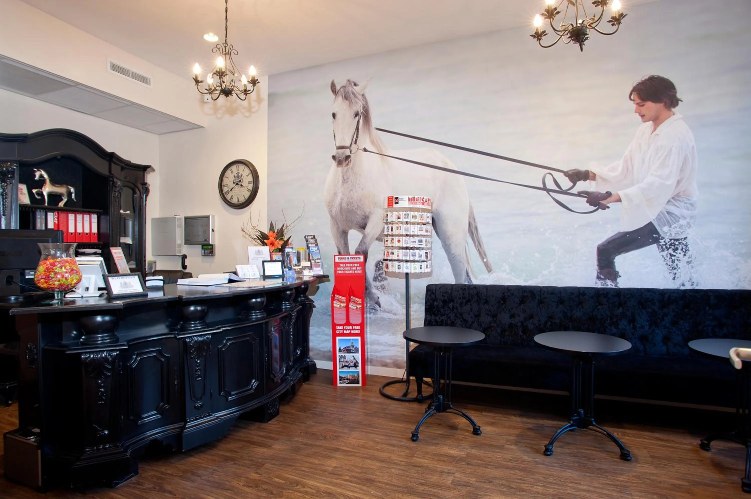 Lobby or reception in Hotel Iron Horse Amsterdam