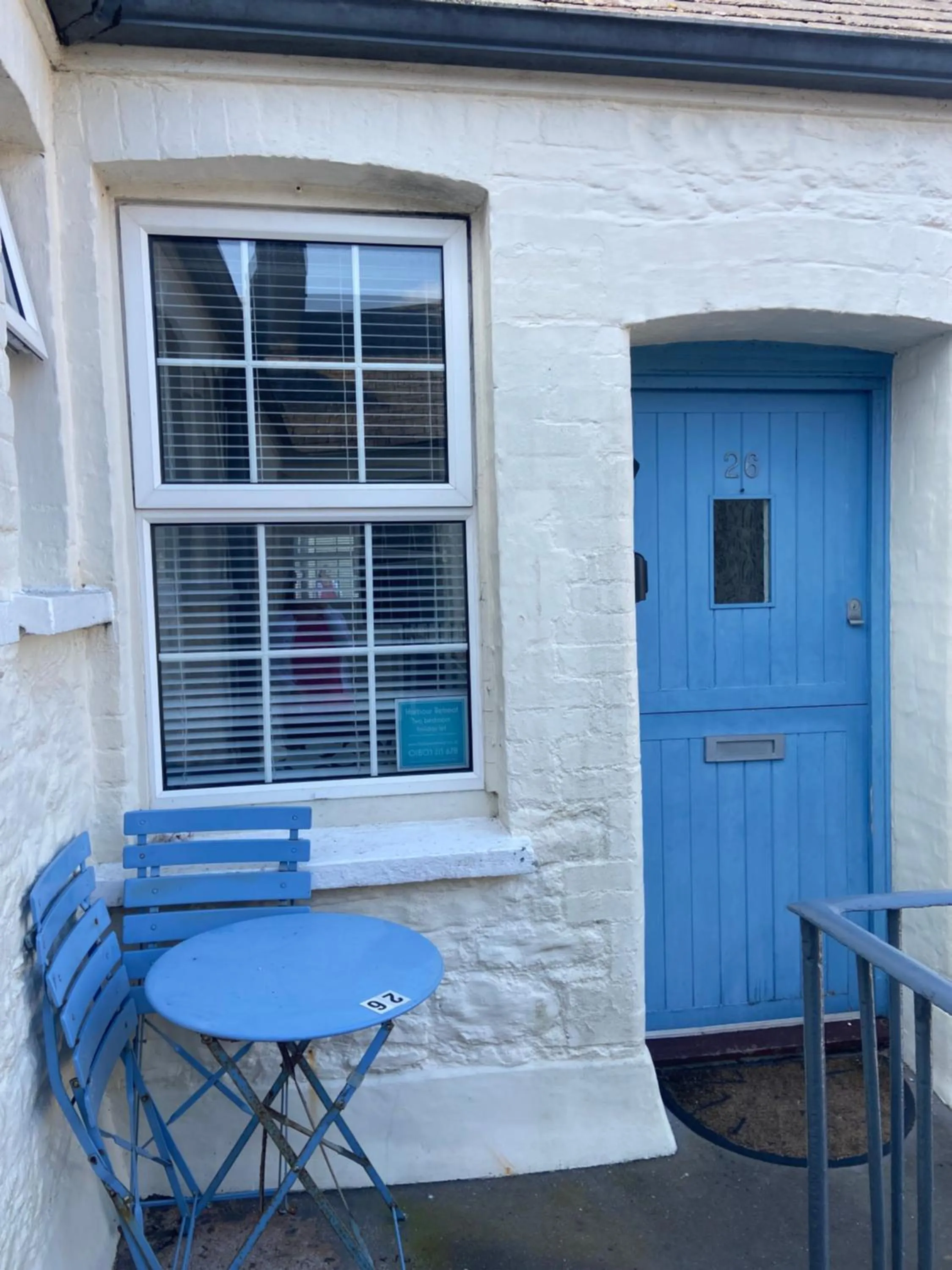 Seating area in Harbour Retreat Trinity Mews