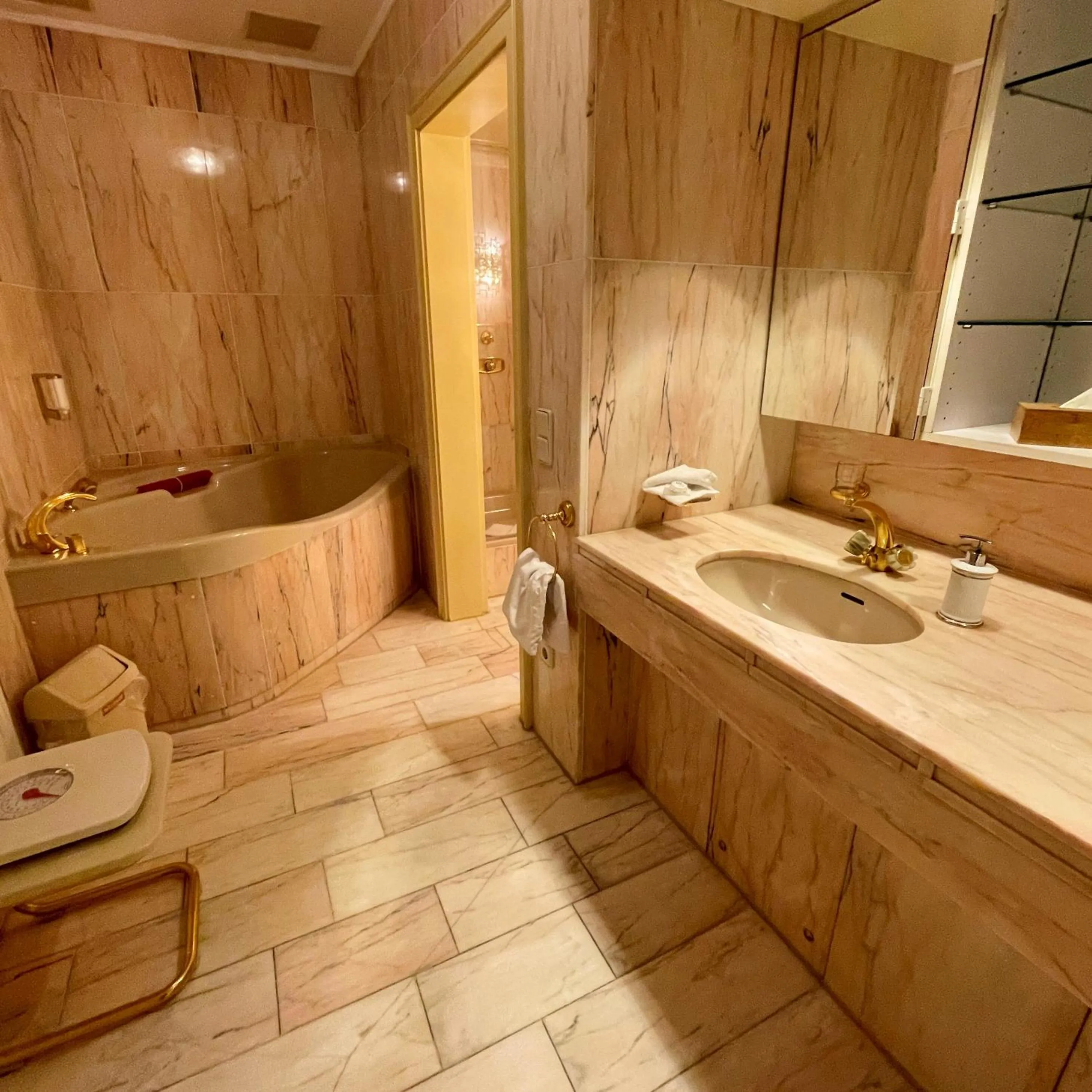 Shower in Villa am Park