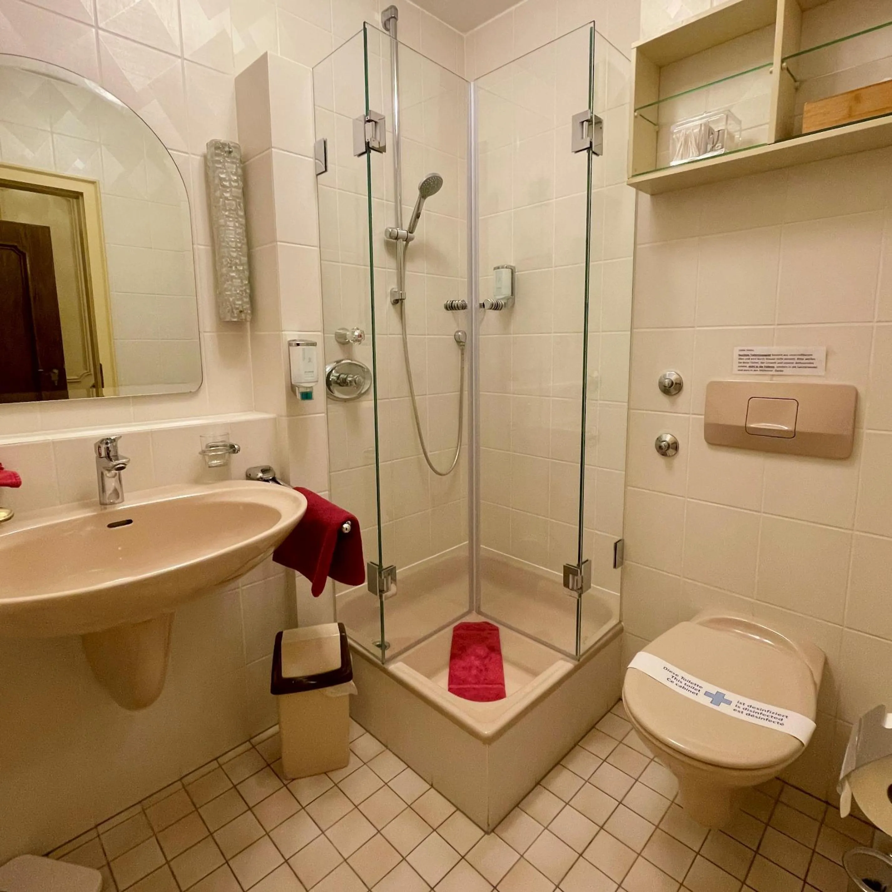 Shower in Villa am Park