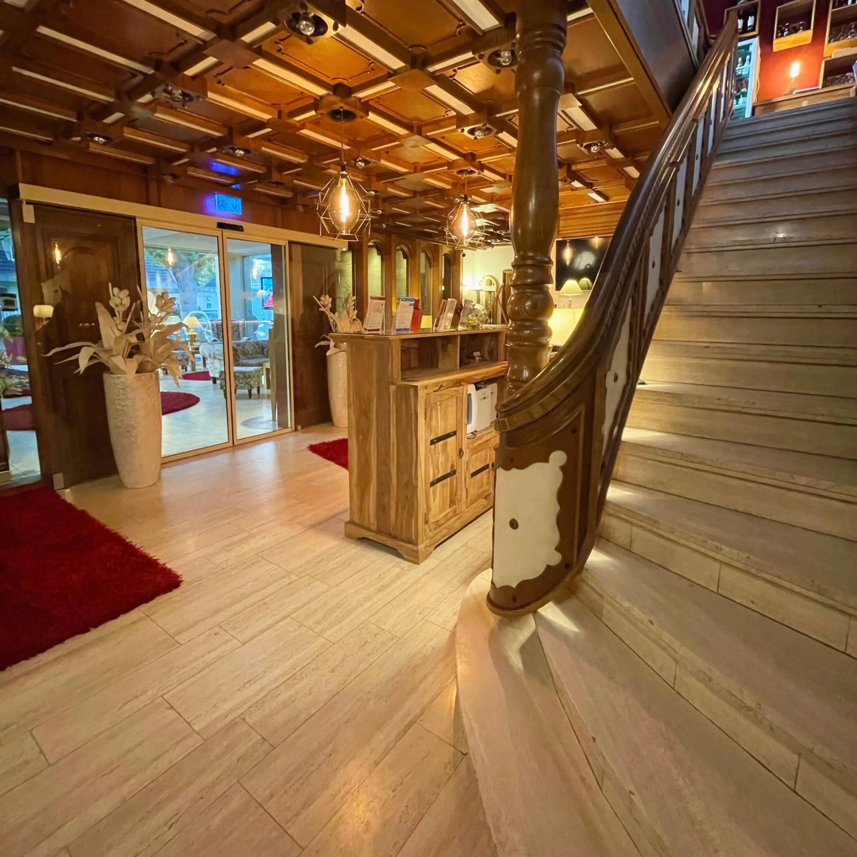 Lobby or reception in Villa am Park