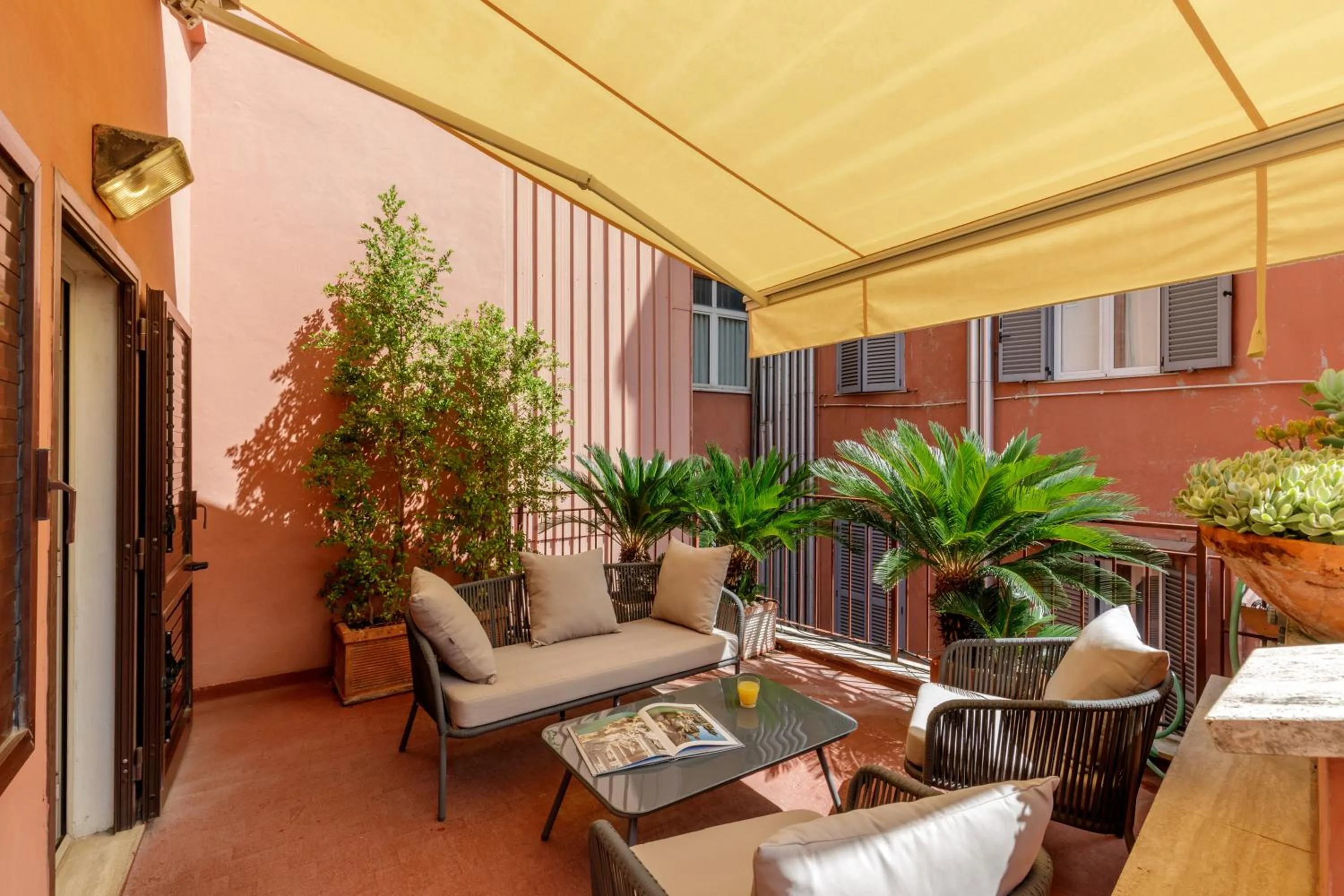 Balcony/Terrace in Hotel Della Torre Argentina
