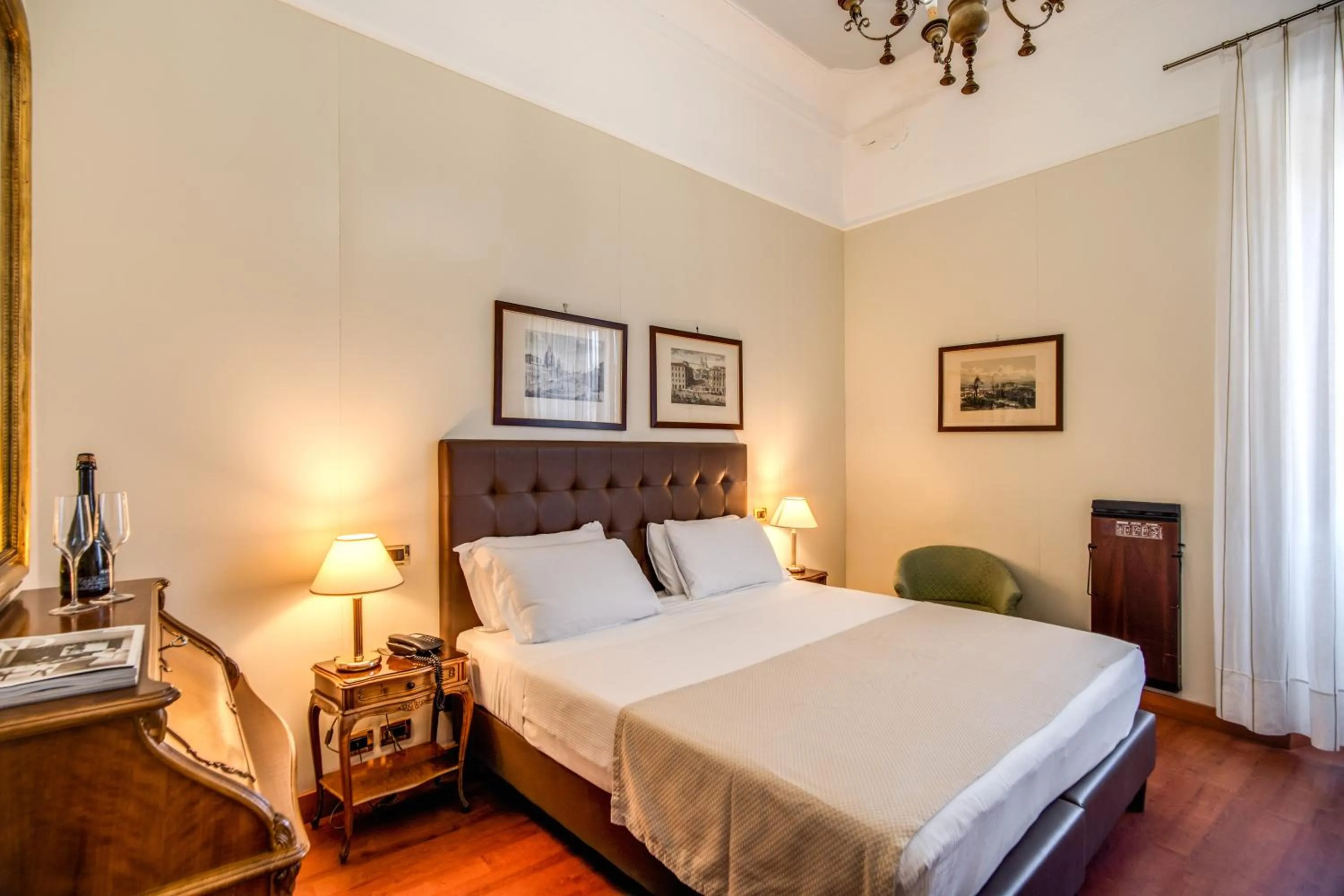 Bed in Hotel Della Torre Argentina