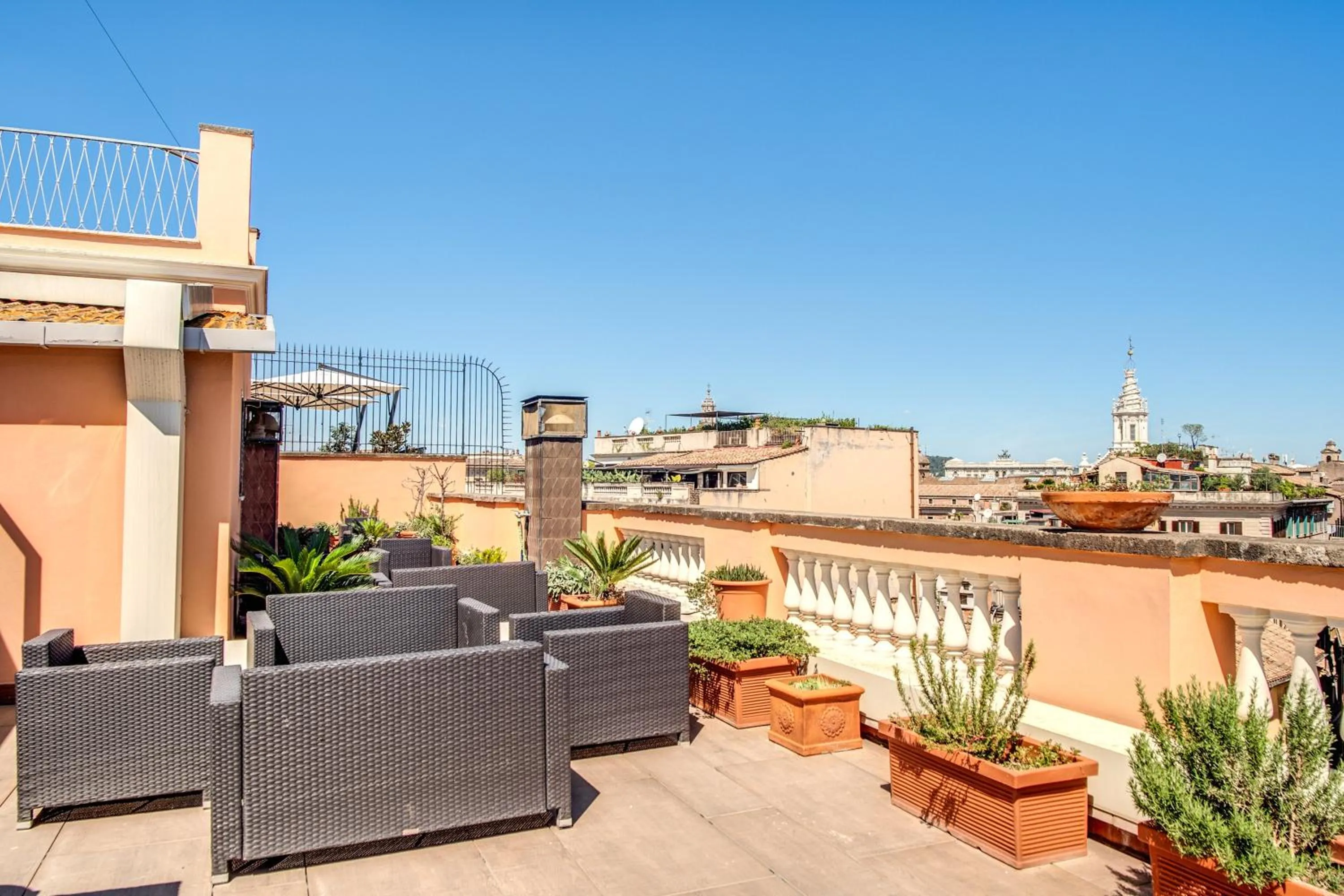 Balcony/Terrace in Hotel Della Torre Argentina