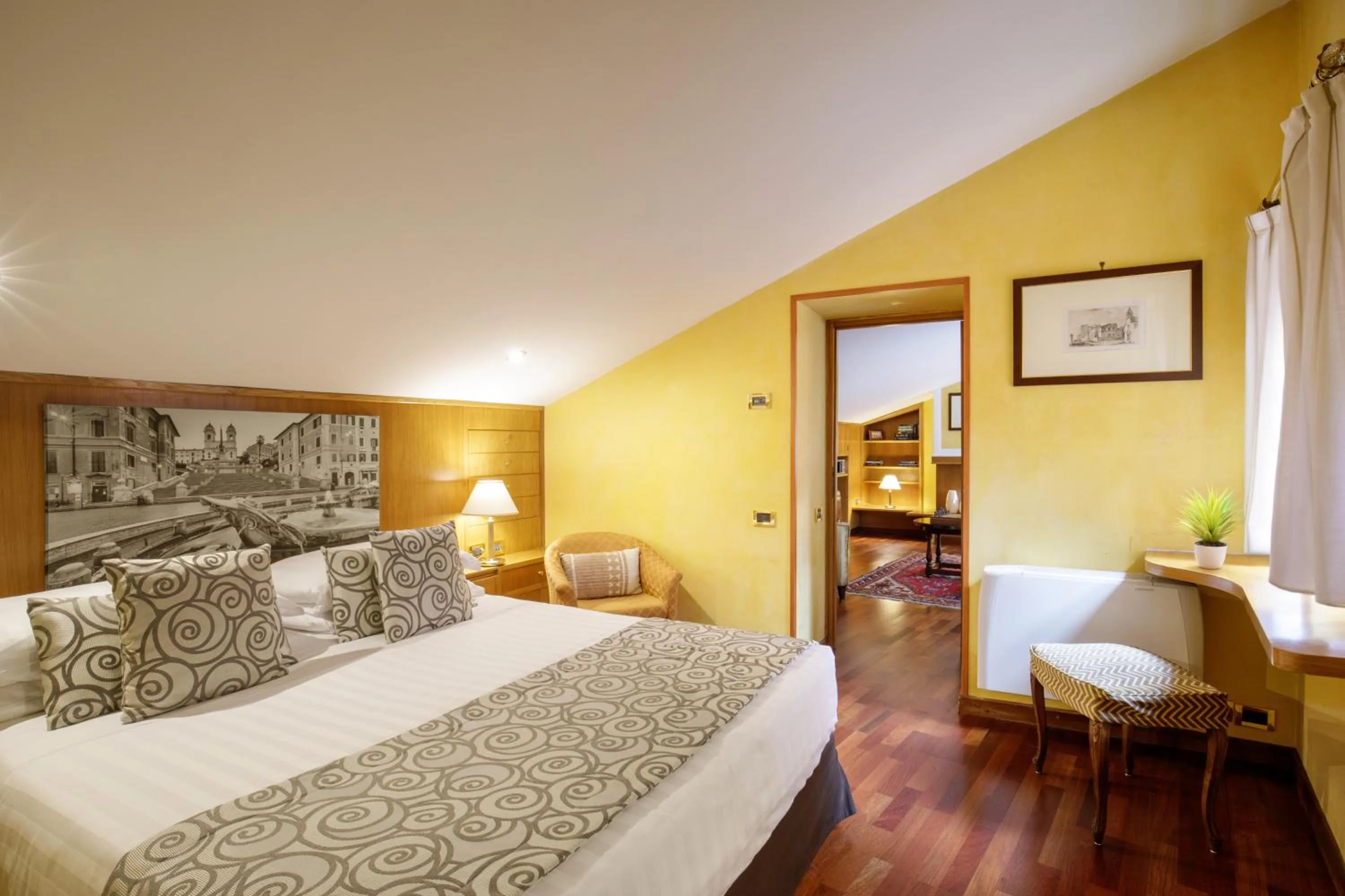 Bedroom, Bed in Hotel Della Torre Argentina