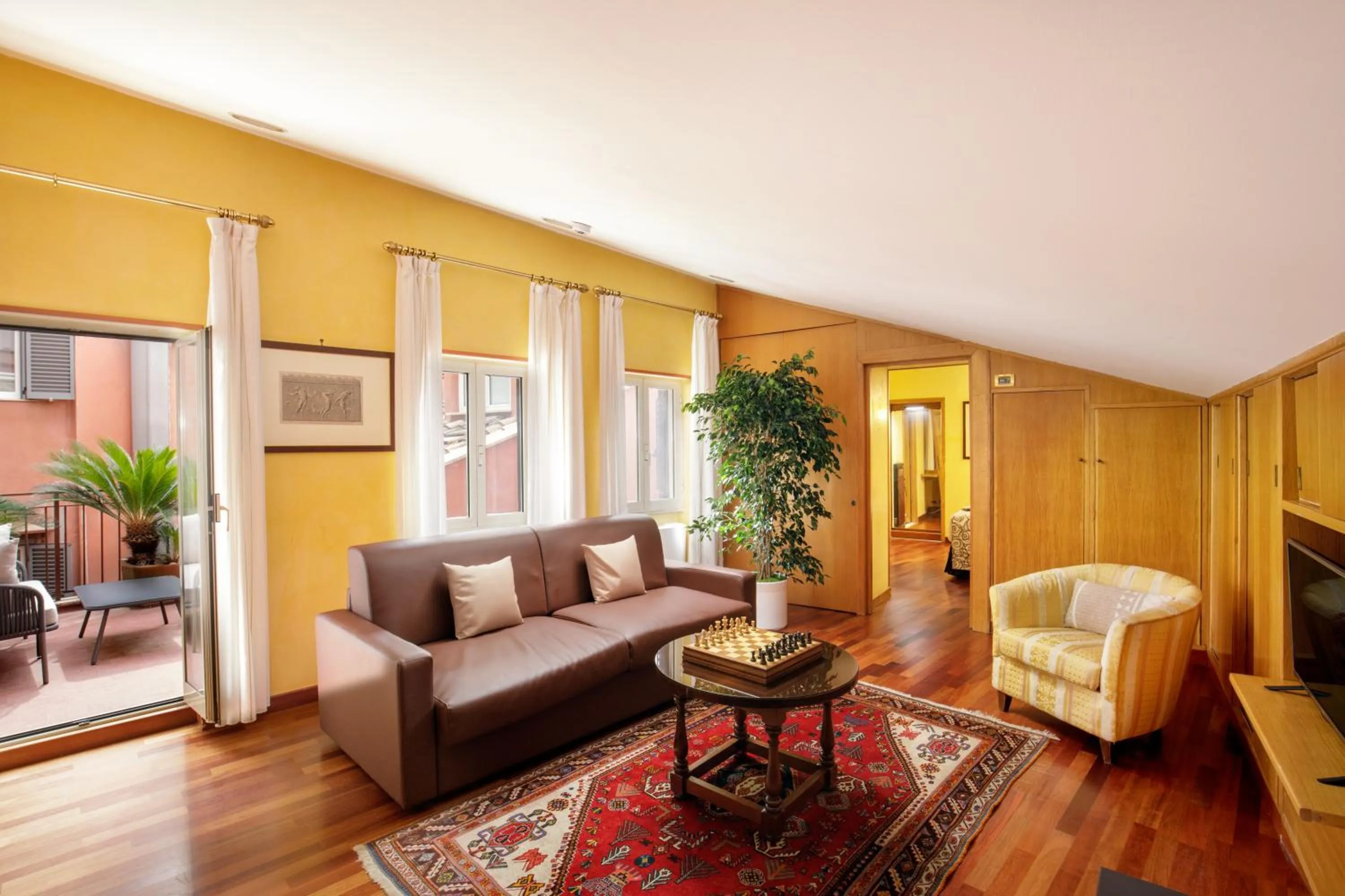Living room in Hotel Della Torre Argentina