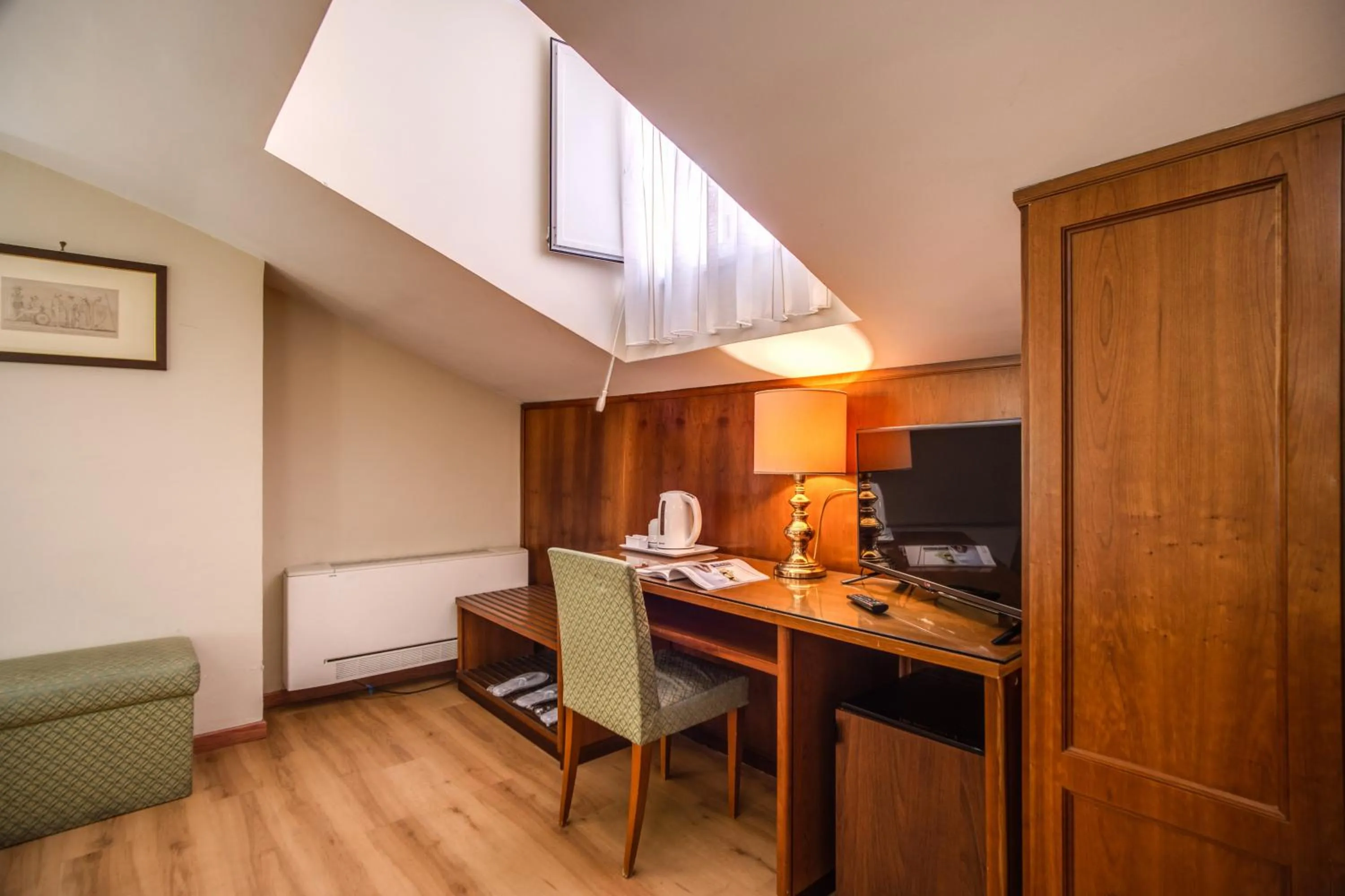 Seating area in Hotel Della Torre Argentina