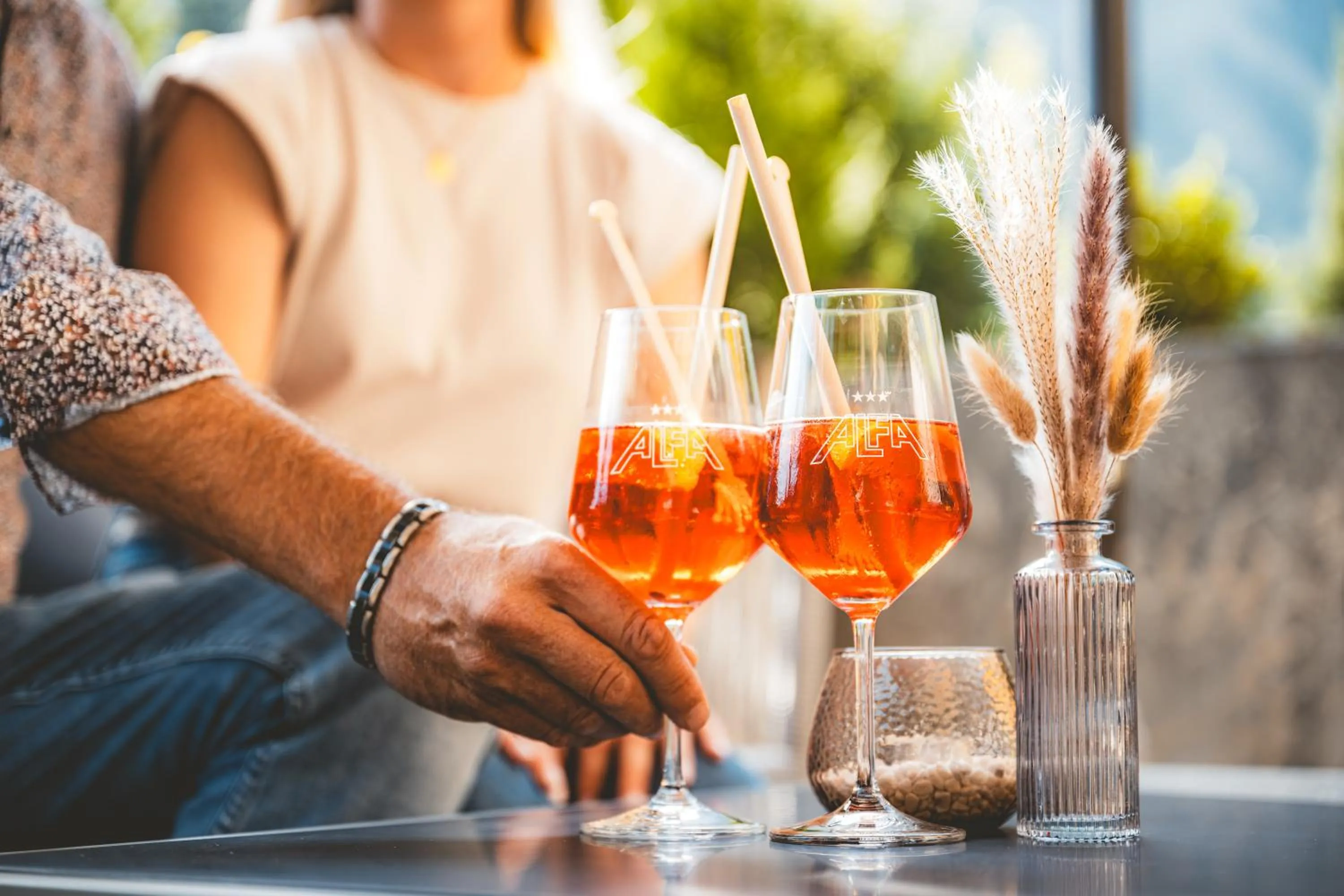 Restaurant/places to eat in Hotel Alfa Superieur - Leukerbad-Therme