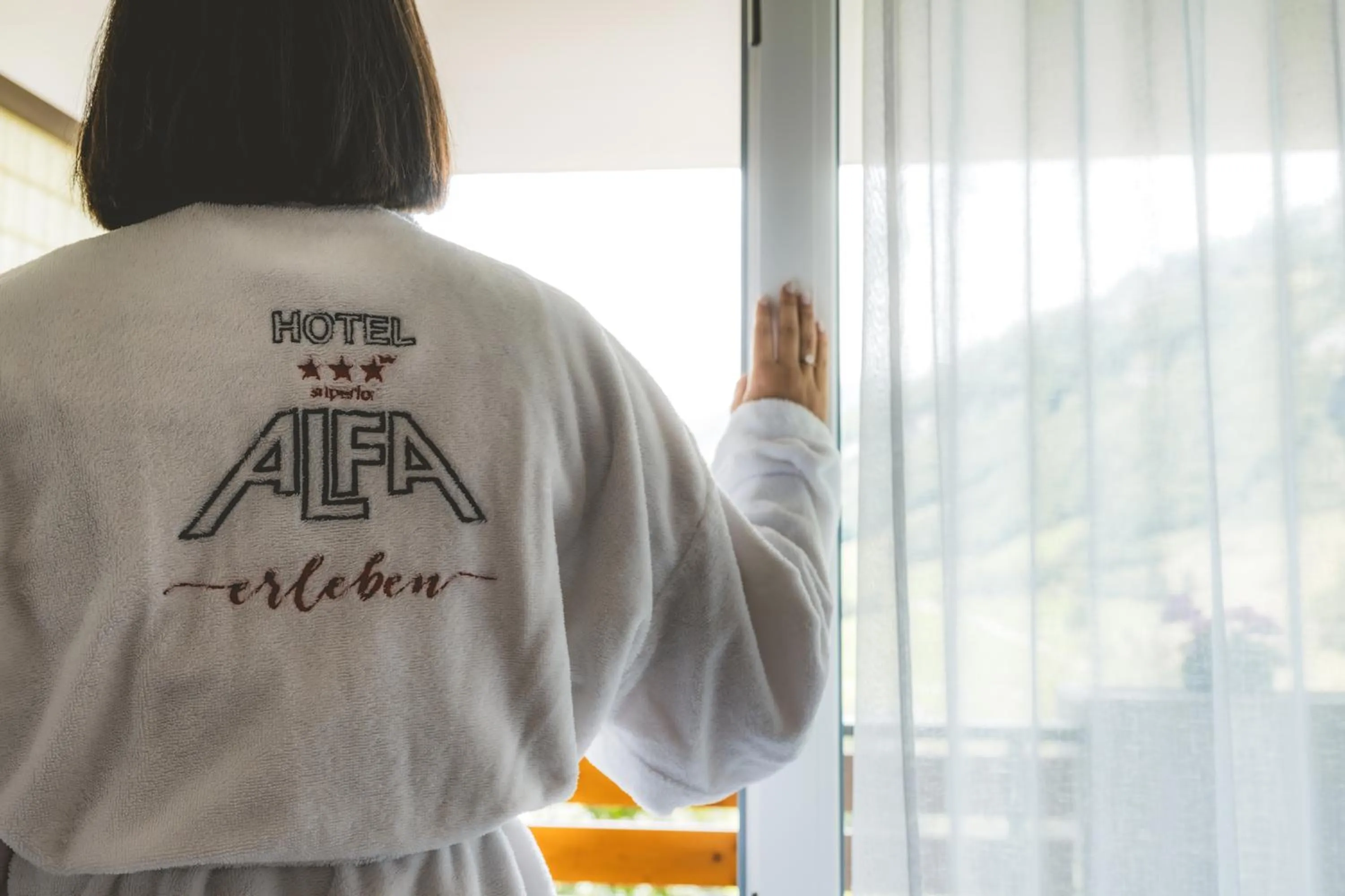 View (from property/room) in Hotel Alfa Superieur - Leukerbad-Therme