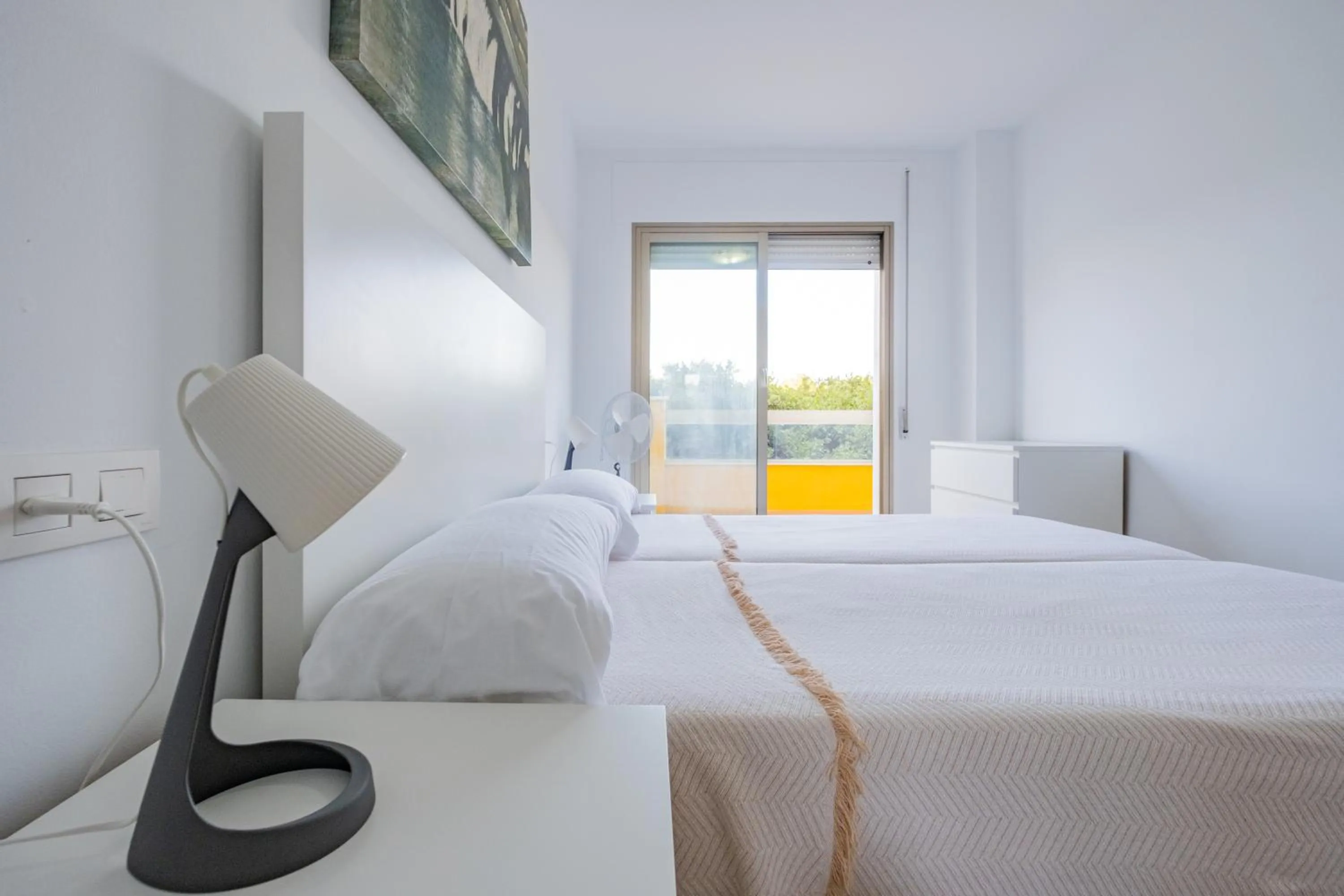 Bed in Apartamentos Proamar