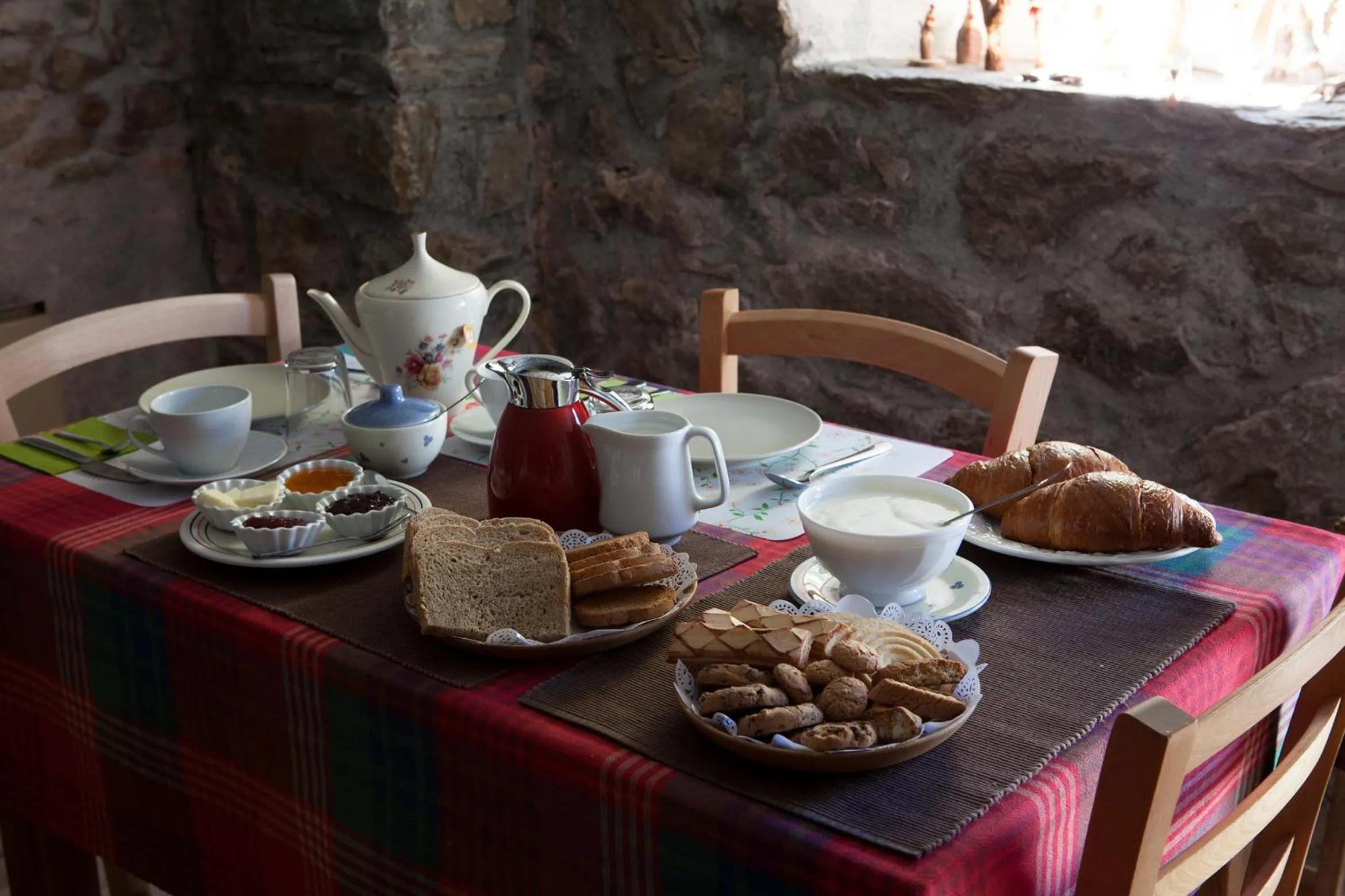 Food and drinks in Le Rosier B&B e Appartamento