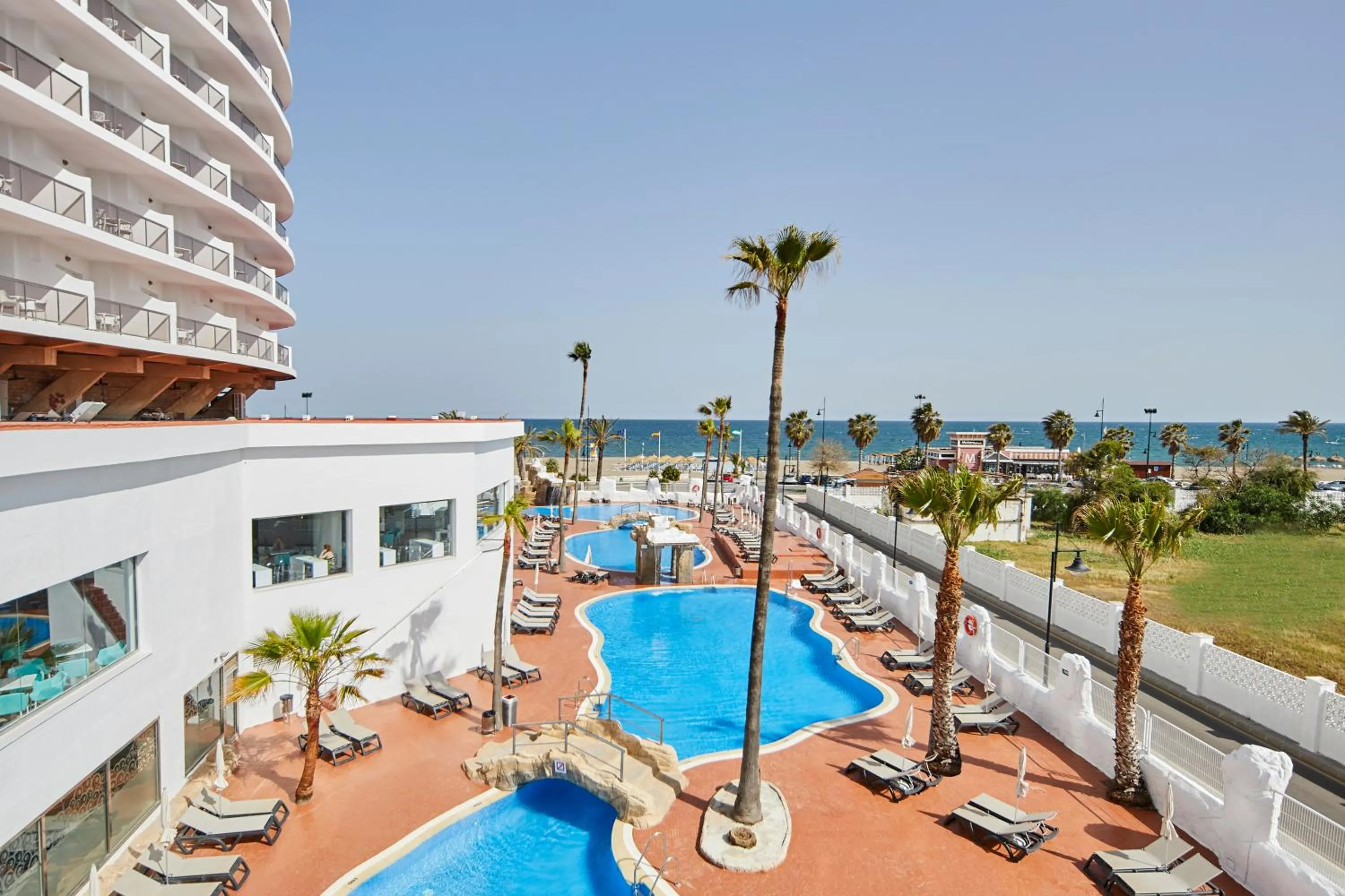 Pool view in Ibersol Torremolinos Beach