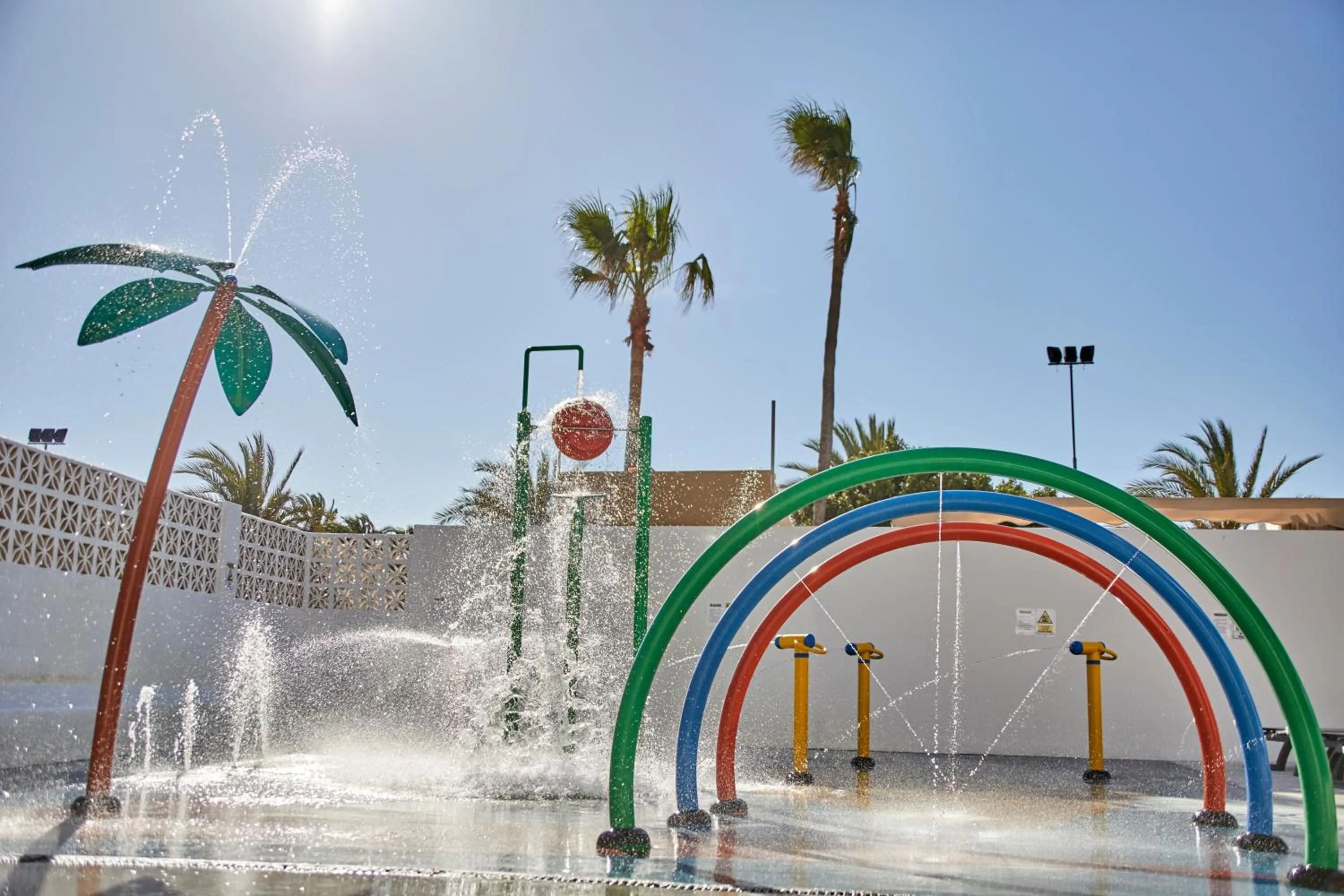 Children play ground in Ibersol Torremolinos Beach