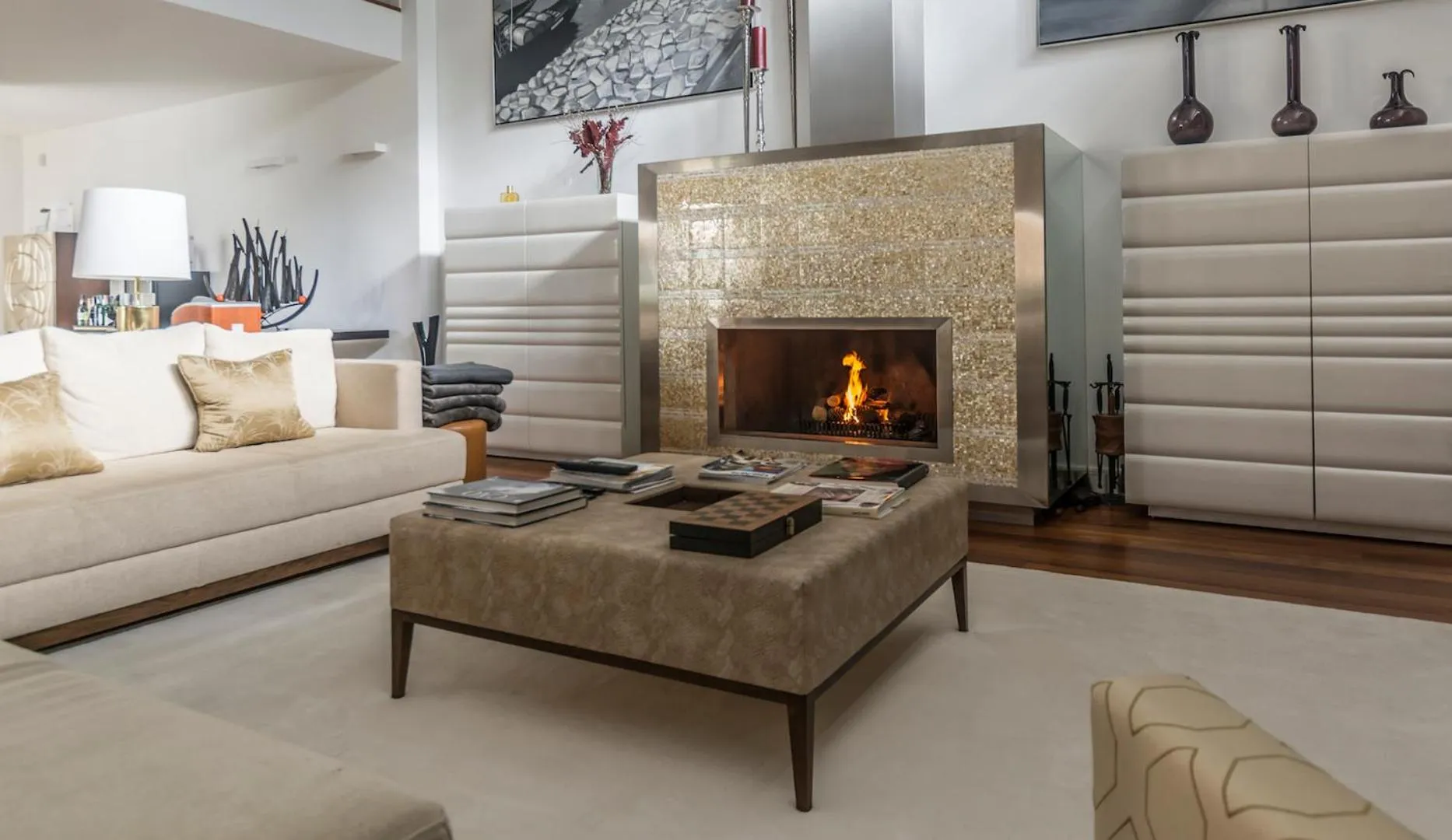 Living room in Cascais Casa Laranja Guesthouse