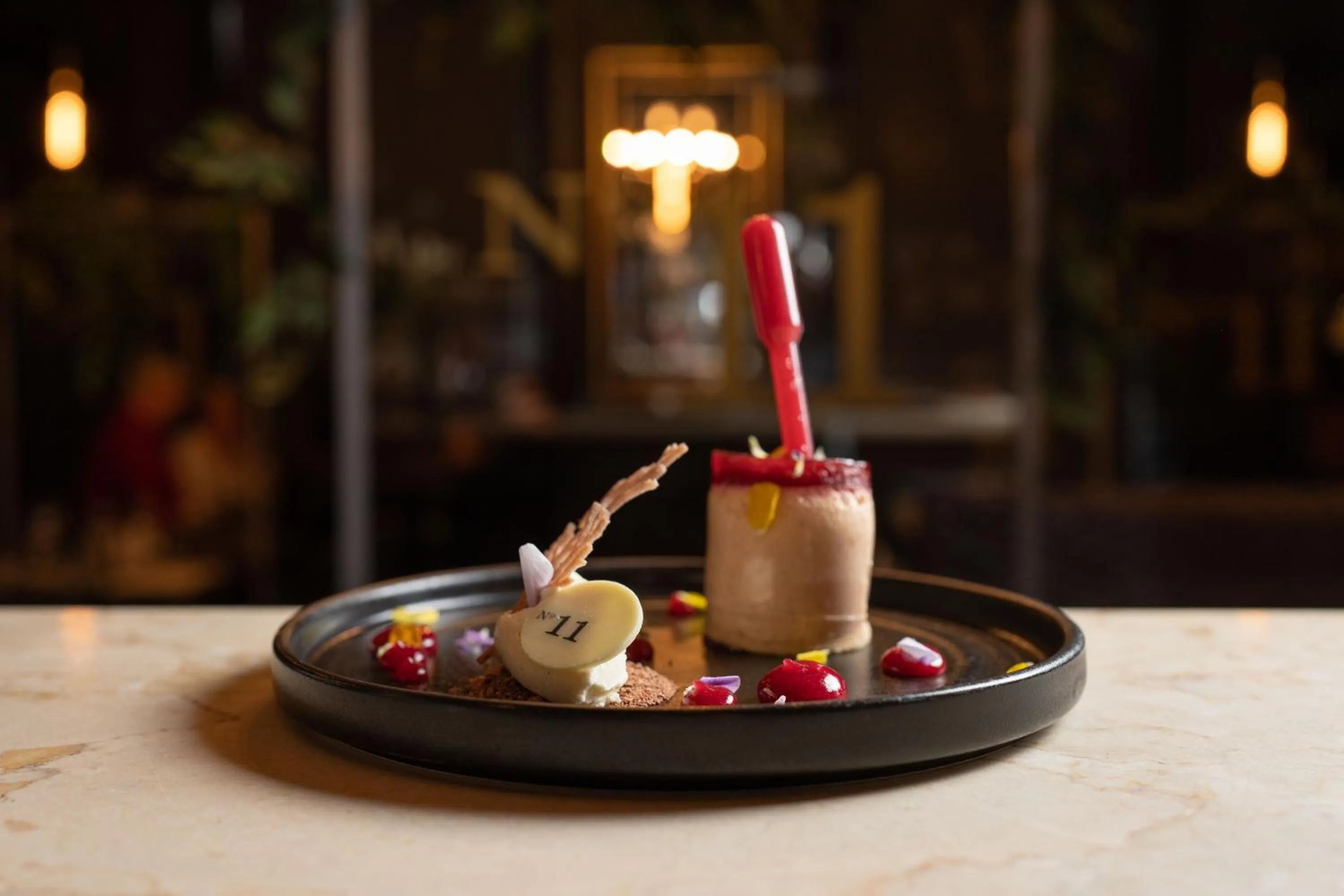 Food and drinks in No11 Boutique Hotel & Brasserie