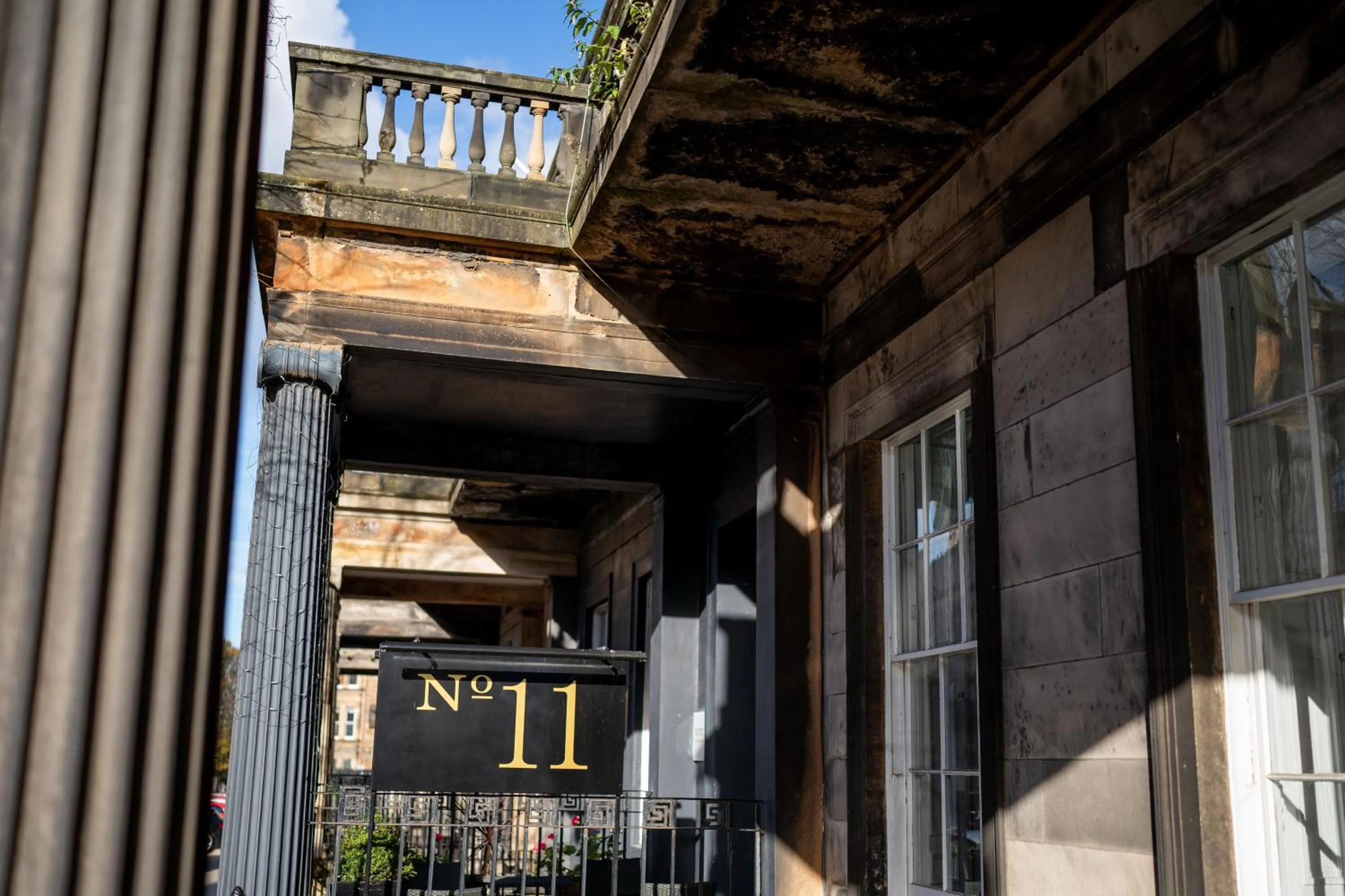 Property building in No11 Boutique Hotel & Brasserie