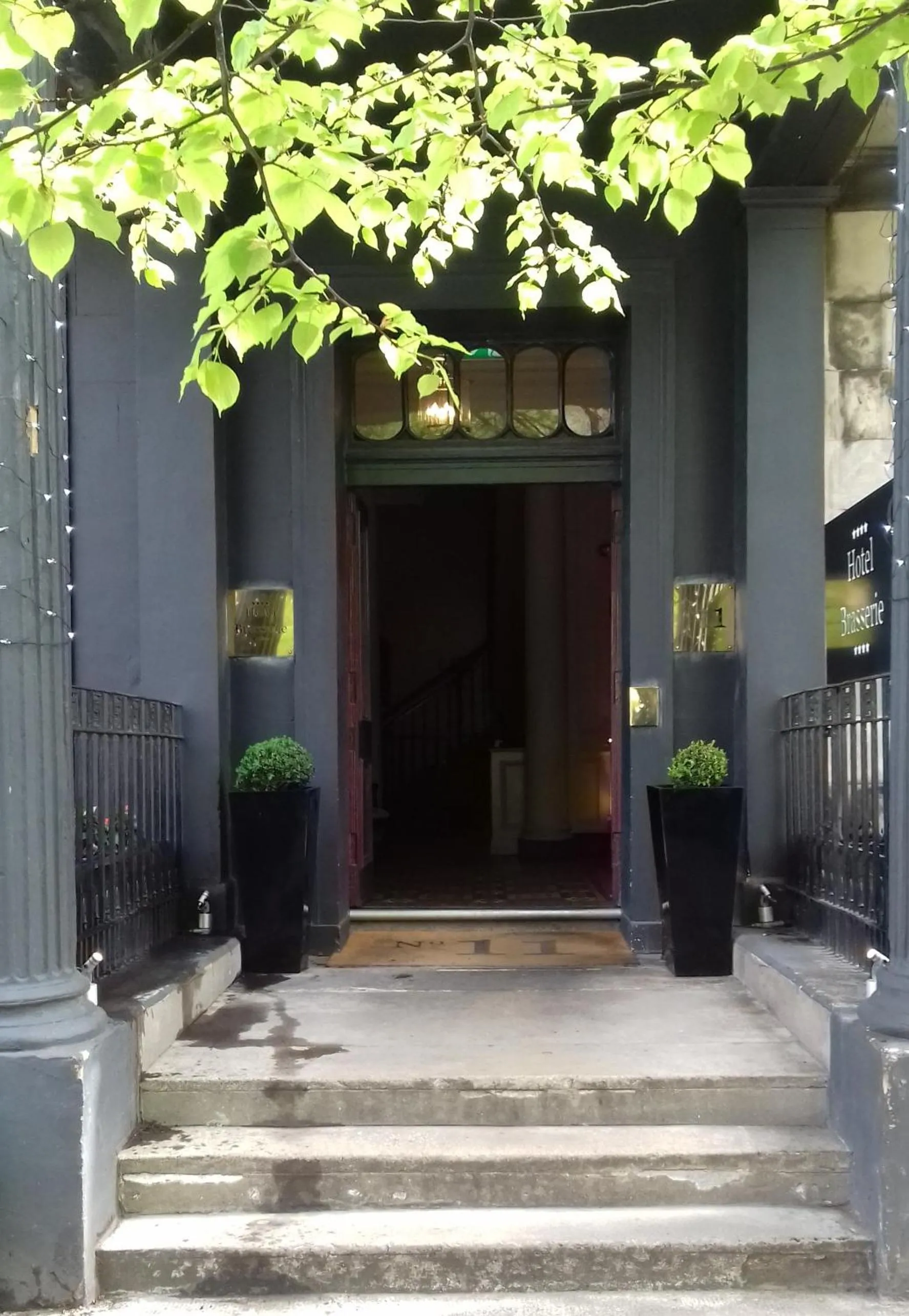 Property building in No11 Boutique Hotel & Brasserie