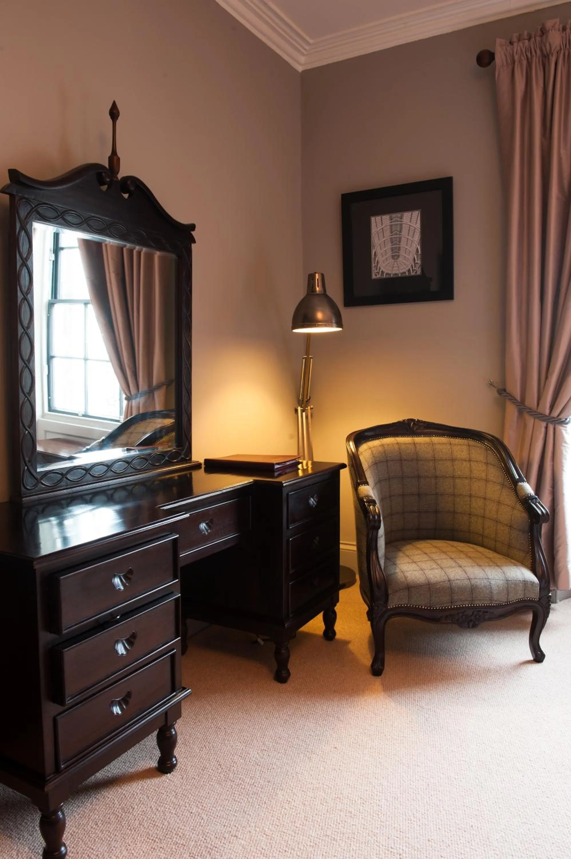 Seating area, Bed in No11 Boutique Hotel & Brasserie