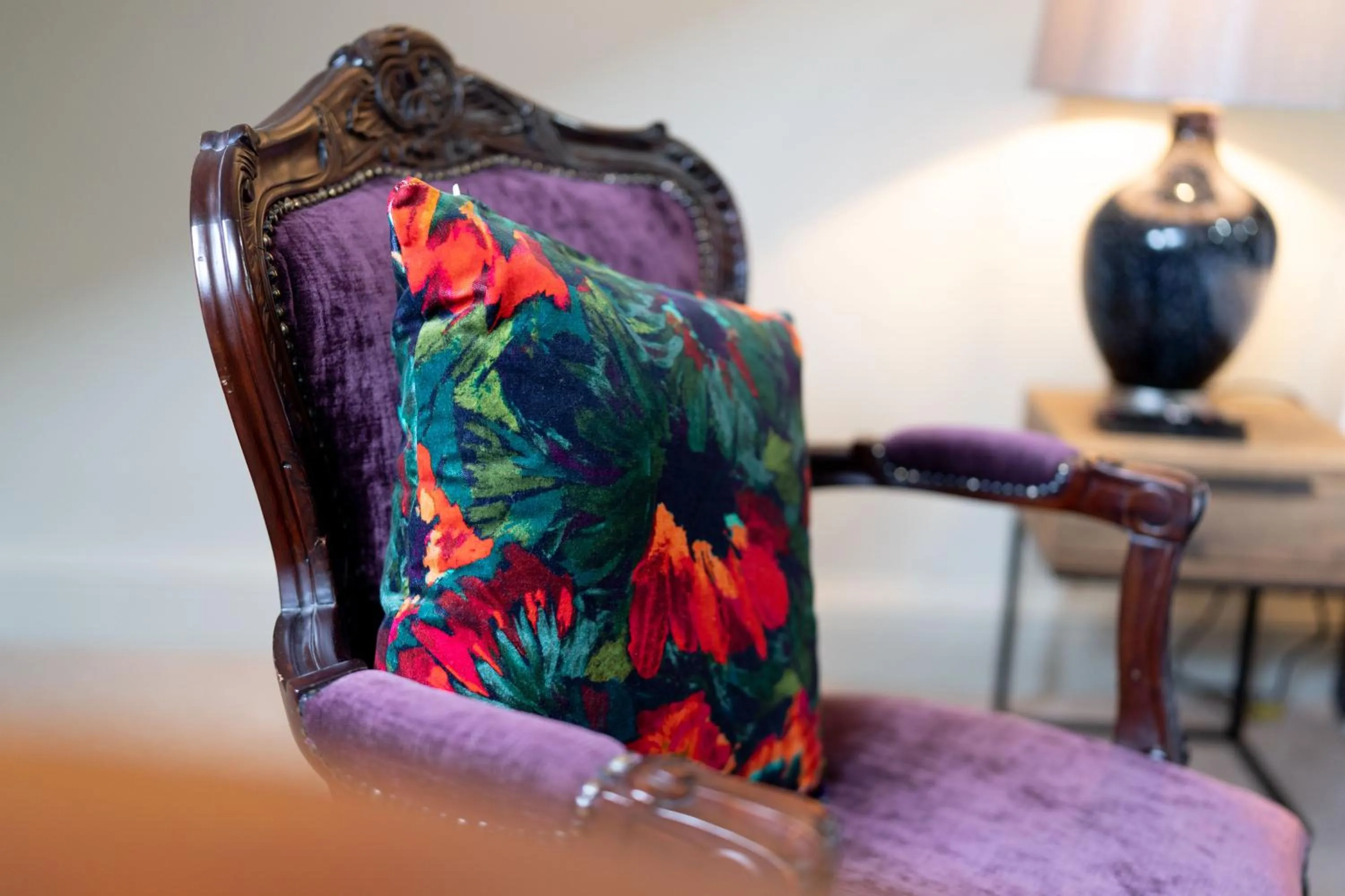 Decorative detail in No11 Boutique Hotel & Brasserie