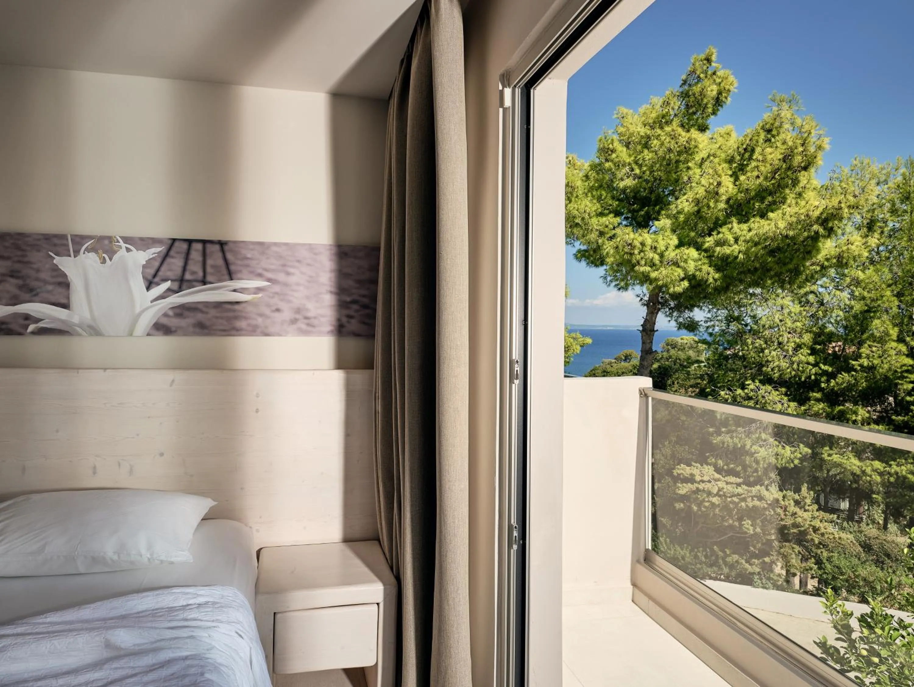 Bedroom, Bed in Ionian Hill Hotel