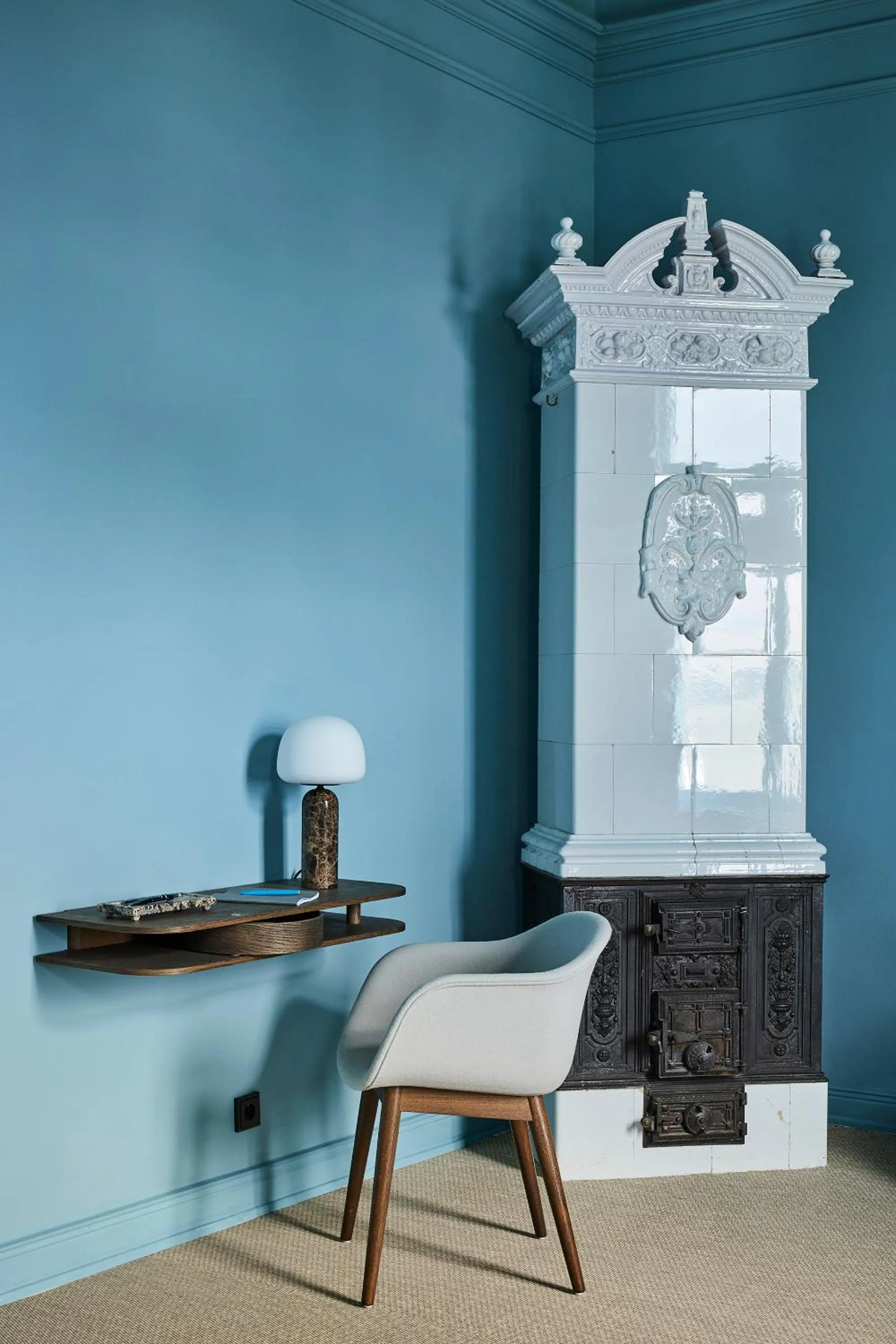 Living room in stilwerk Strandhotel Blankenese