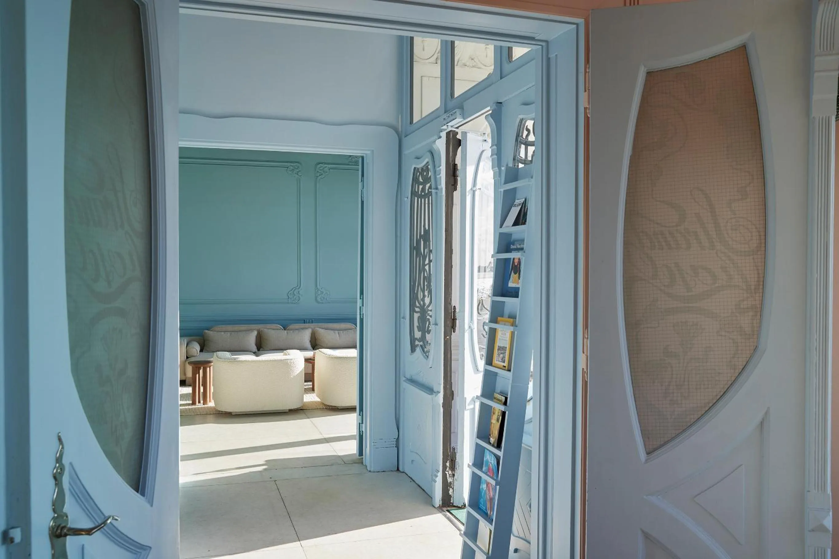 Decorative detail in stilwerk Strandhotel Blankenese