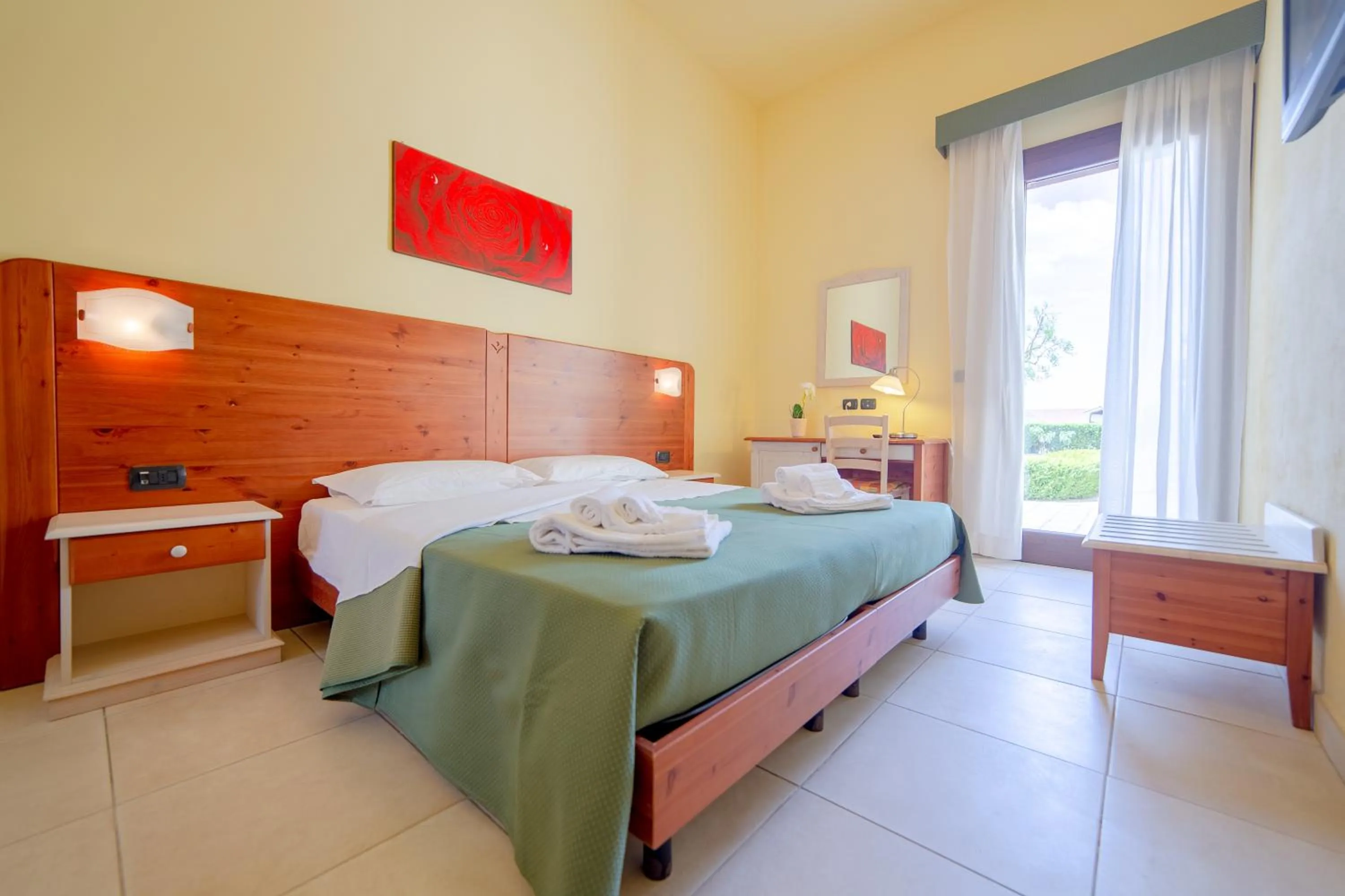 Bedroom, Bed in Delle Rose, Hotel & Horse Riding