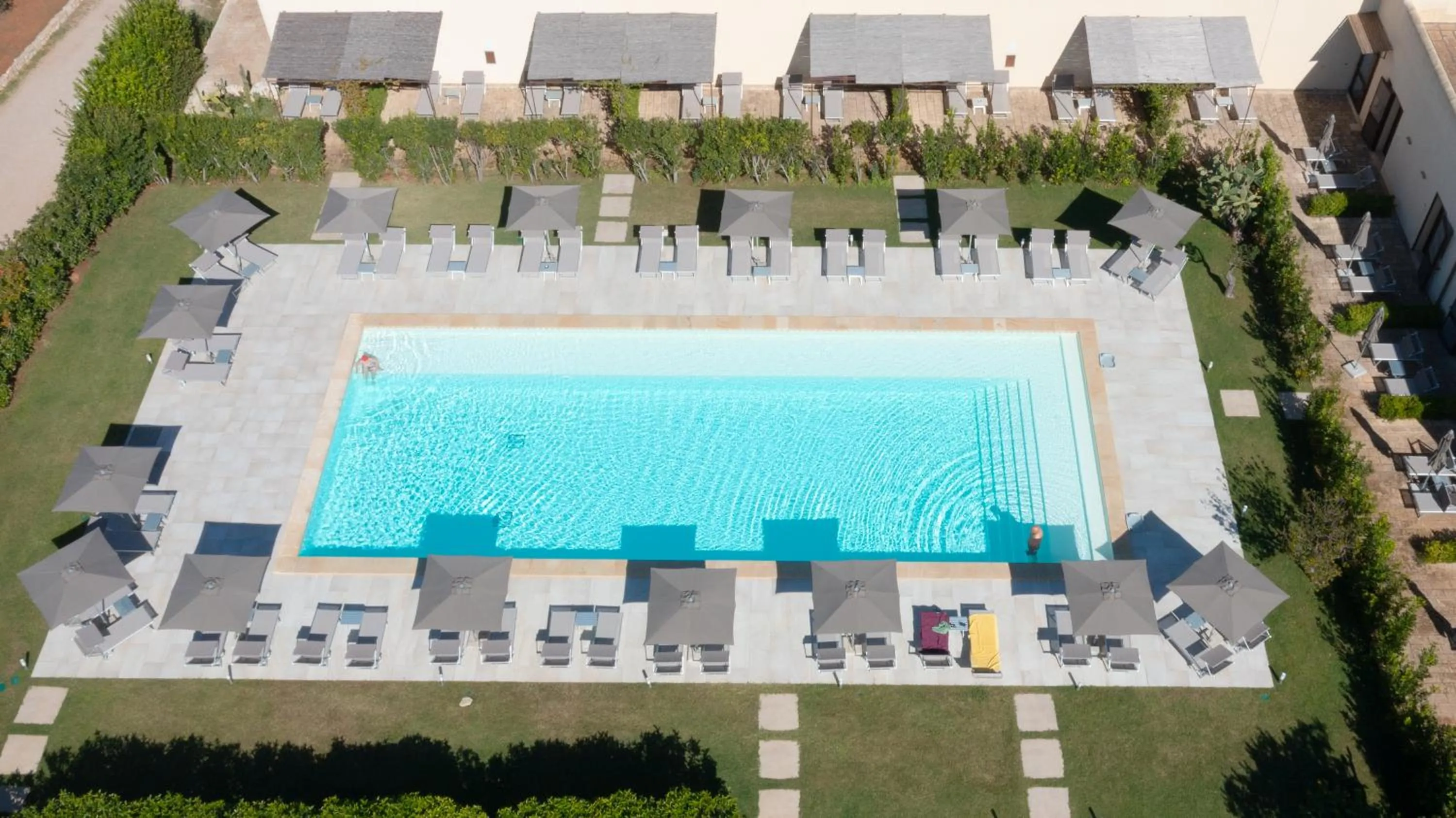 Swimming pool in Delle Rose, Hotel & Horse Riding