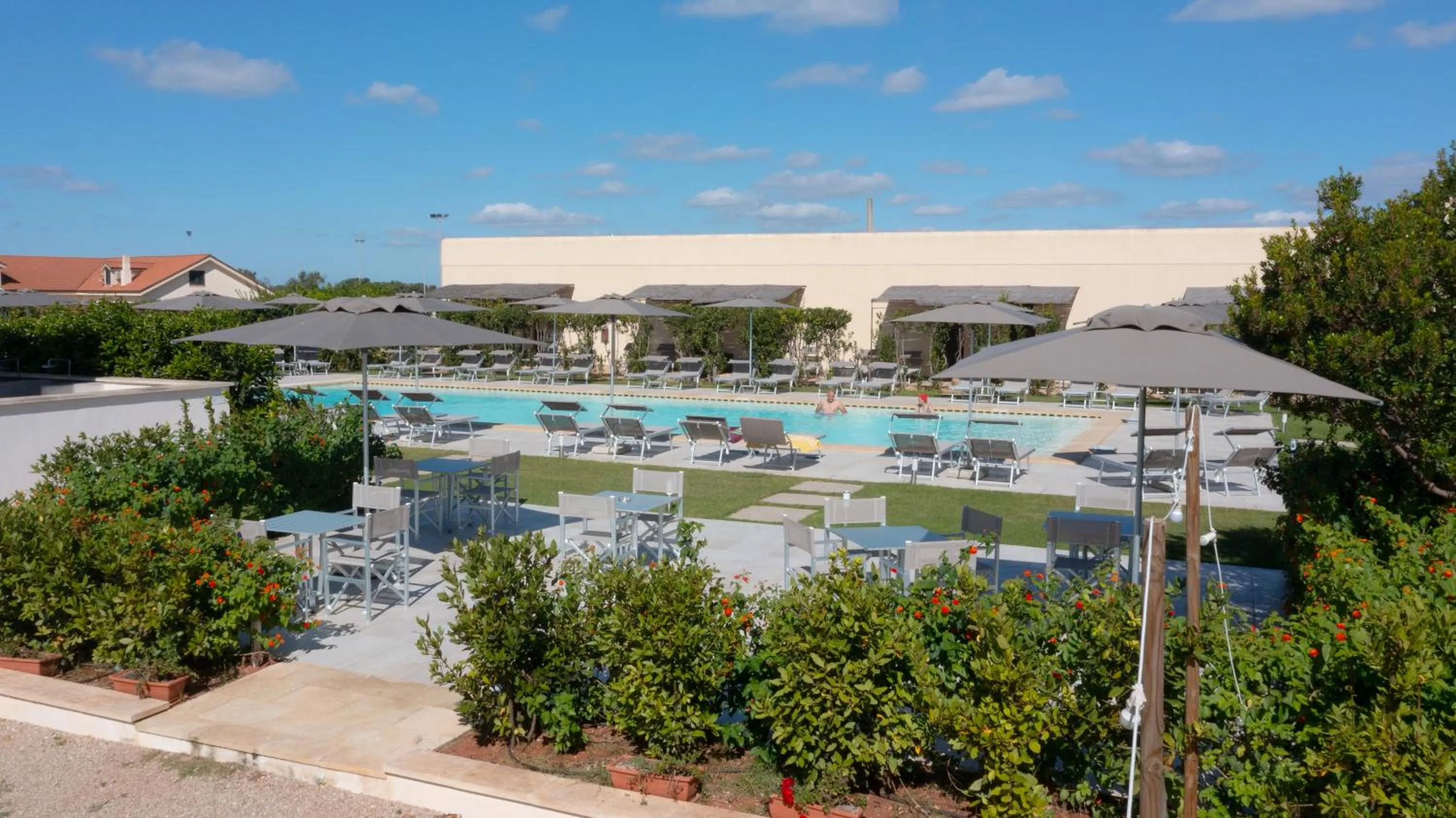 Swimming pool in Delle Rose, Hotel & Horse Riding