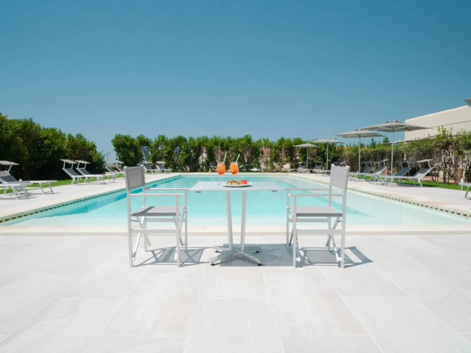 Swimming pool in Delle Rose, Hotel & Horse Riding