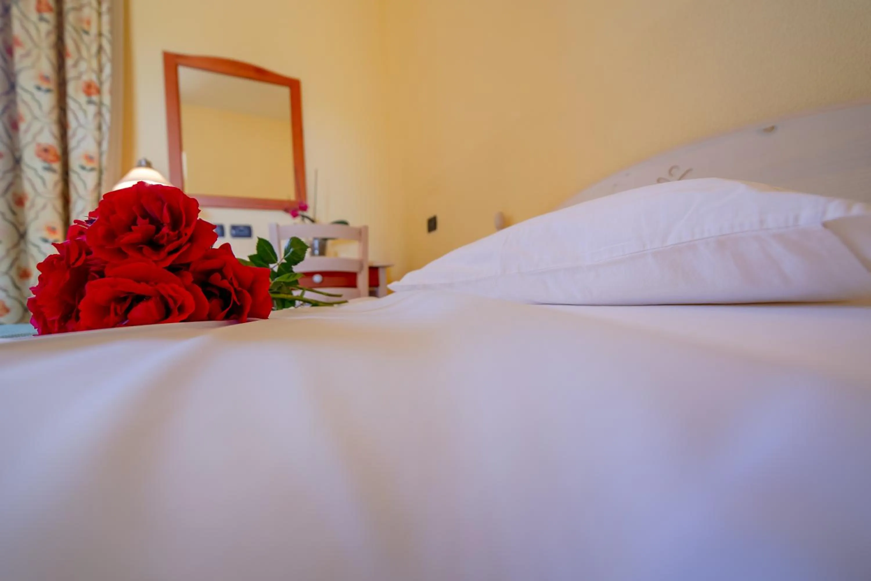 Decorative detail, Bed in Delle Rose, Hotel & Horse Riding