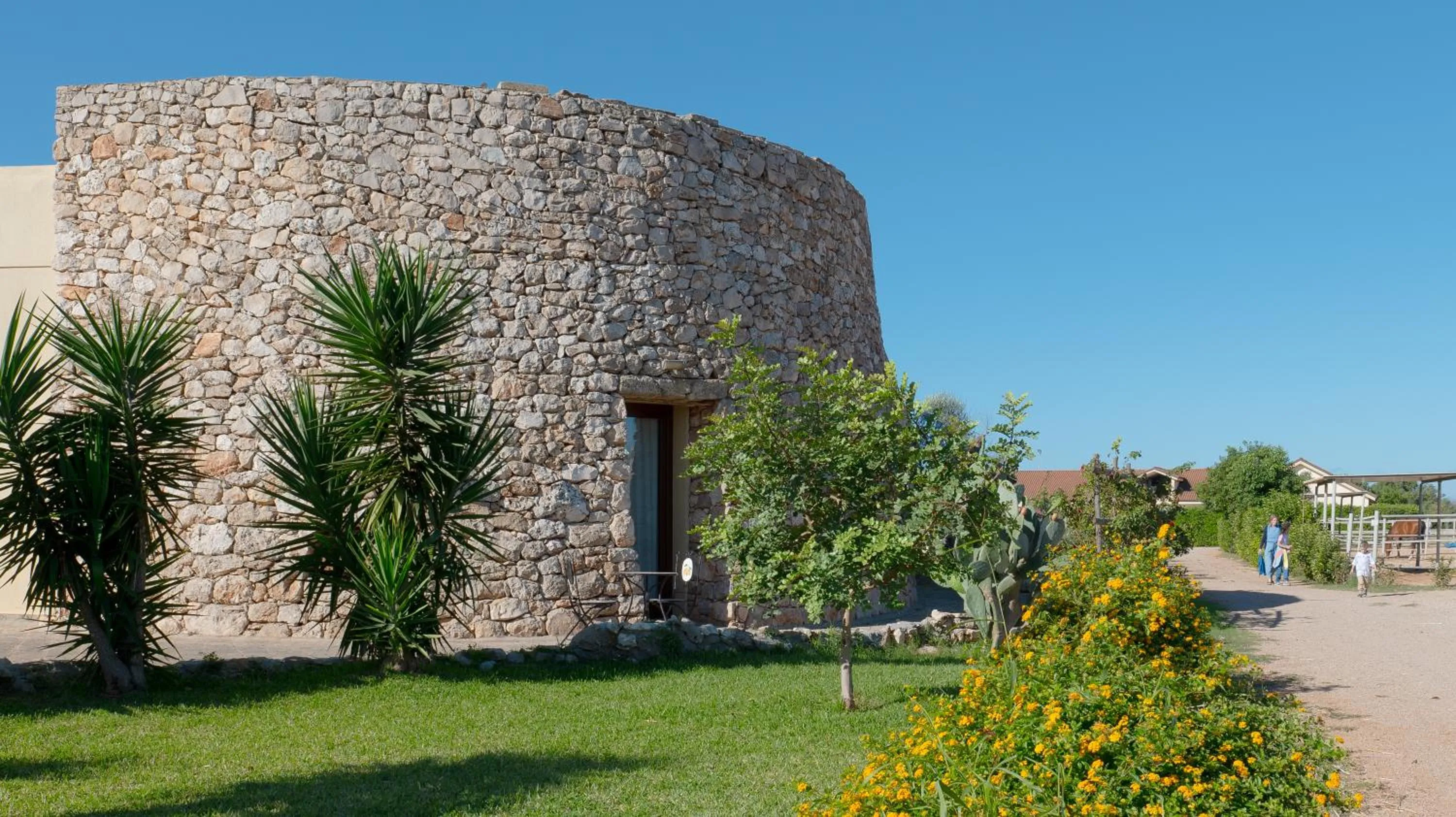 Decorative detail in Delle Rose, Hotel & Horse Riding