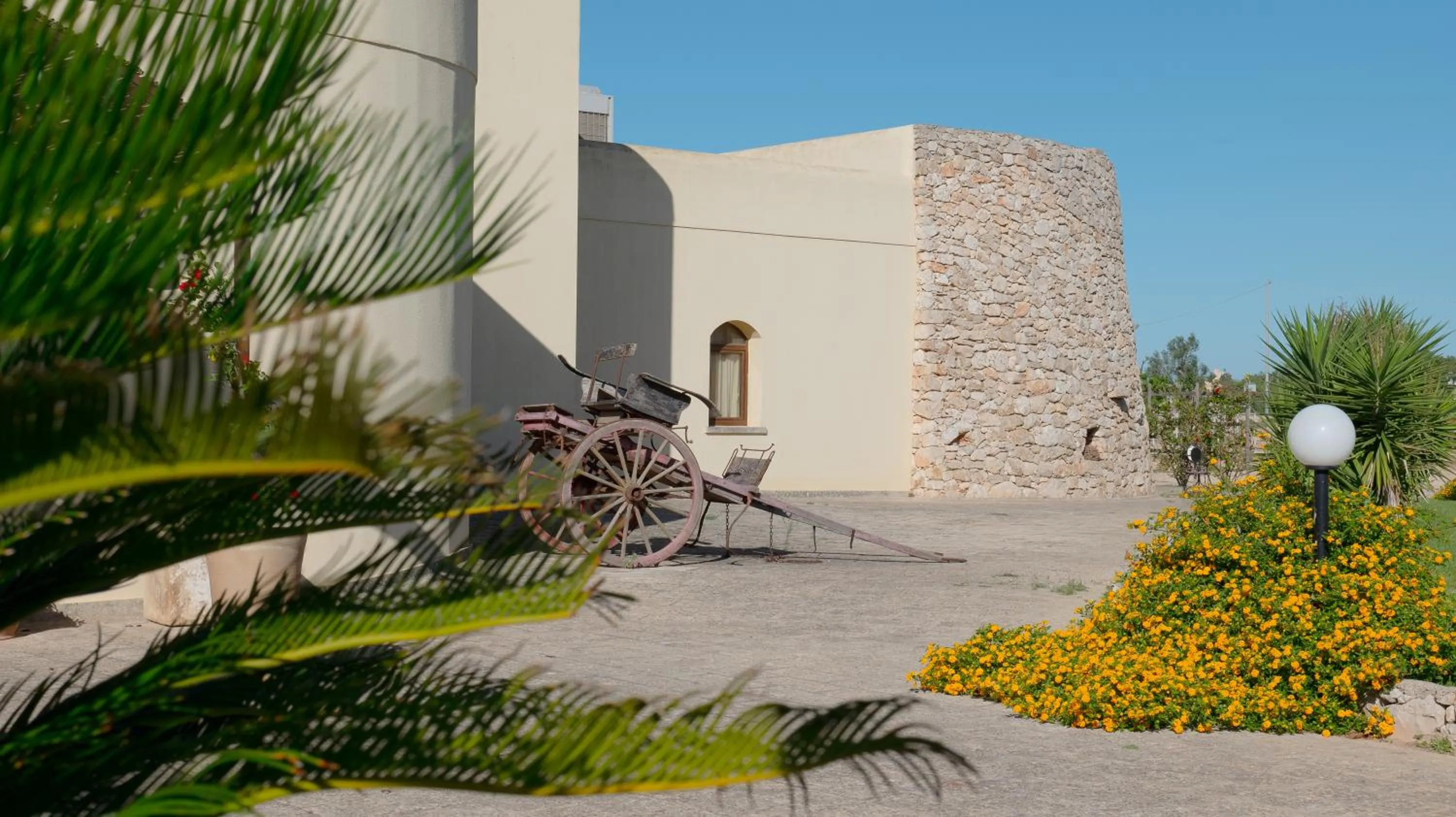 Decorative detail in Delle Rose, Hotel & Horse Riding