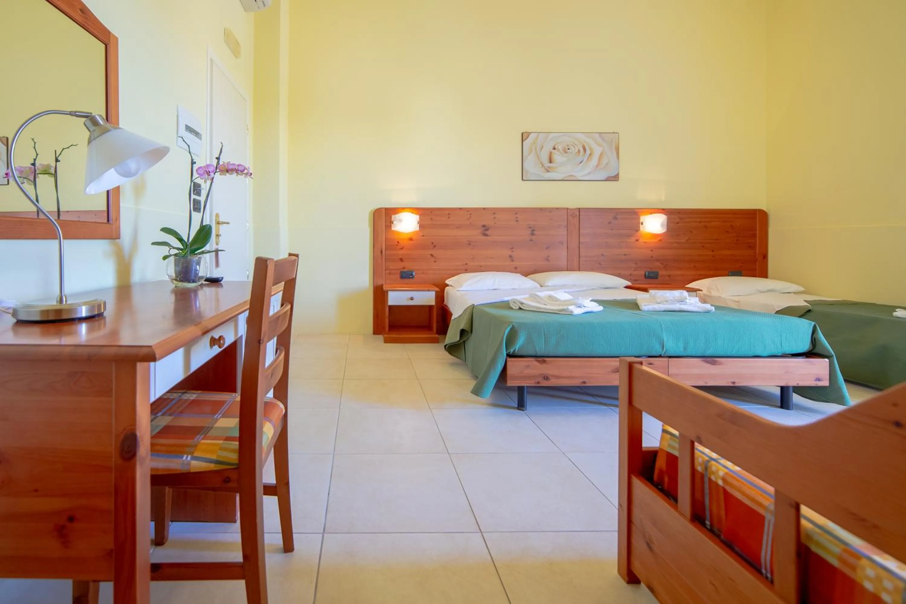 Bedroom, Bed in Delle Rose, Hotel & Horse Riding