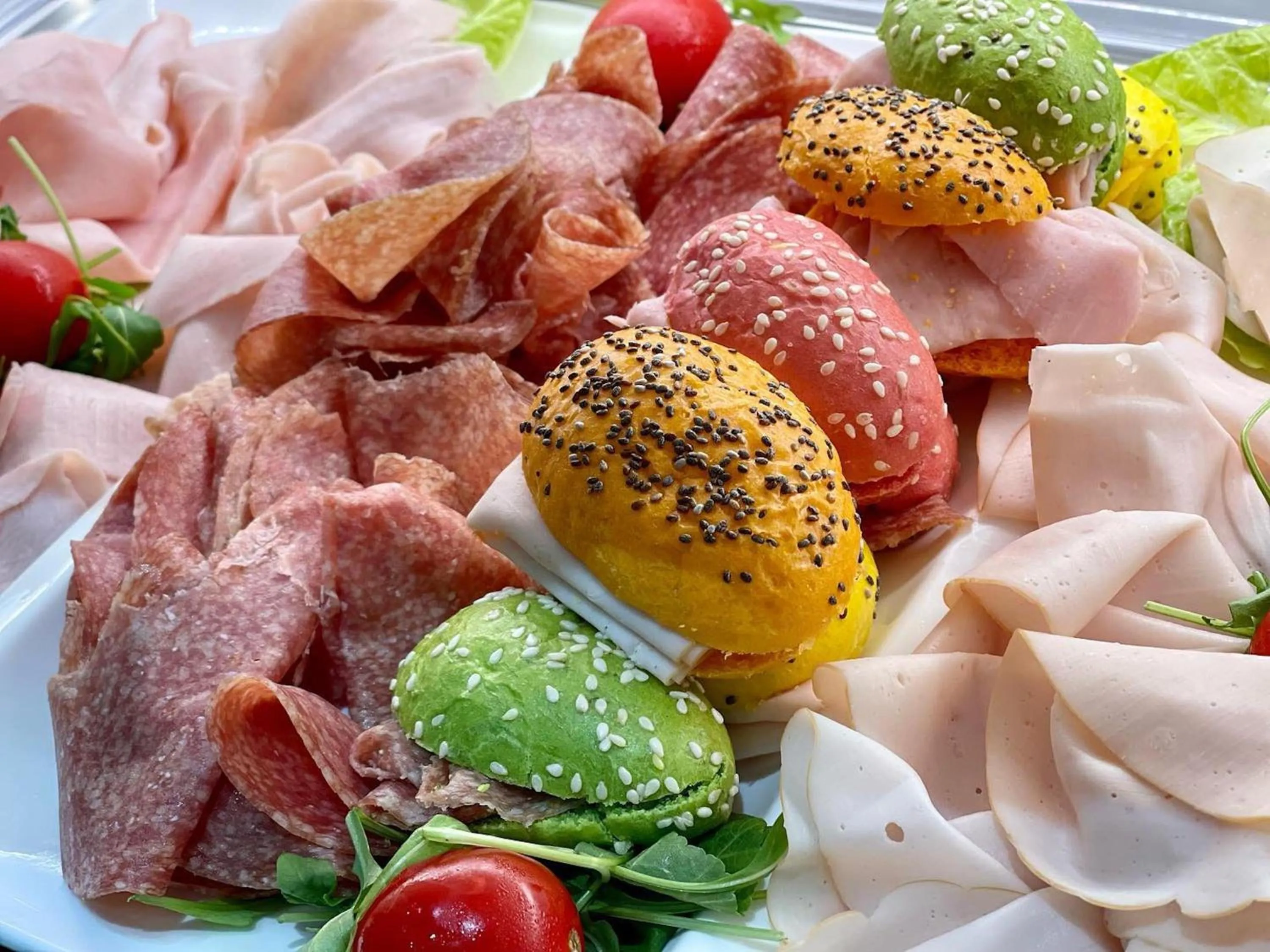 Buffet breakfast in THE ONE Boutique Hotel & SPA Rome