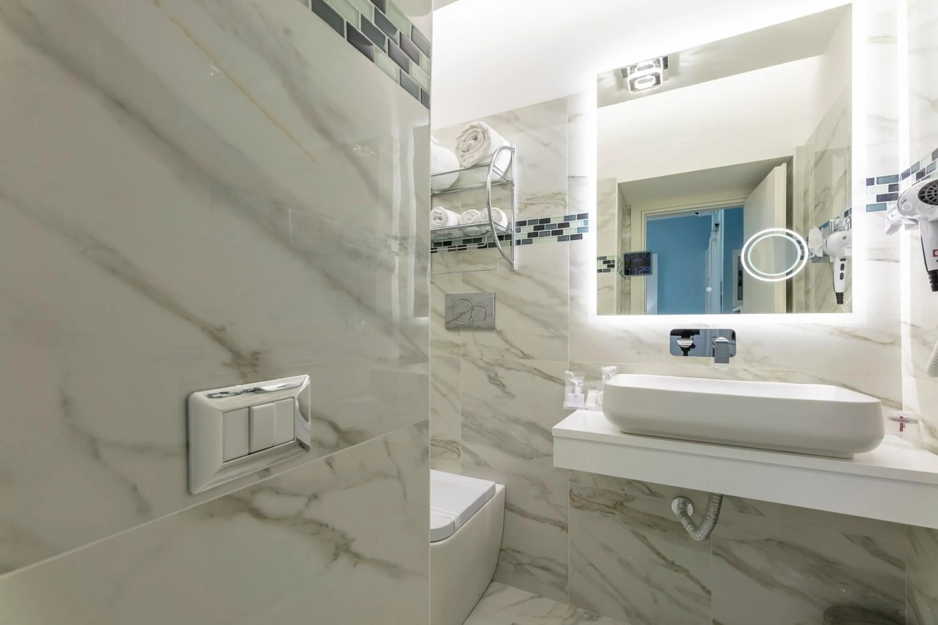 Bathroom in THE ONE Boutique Hotel & SPA Rome