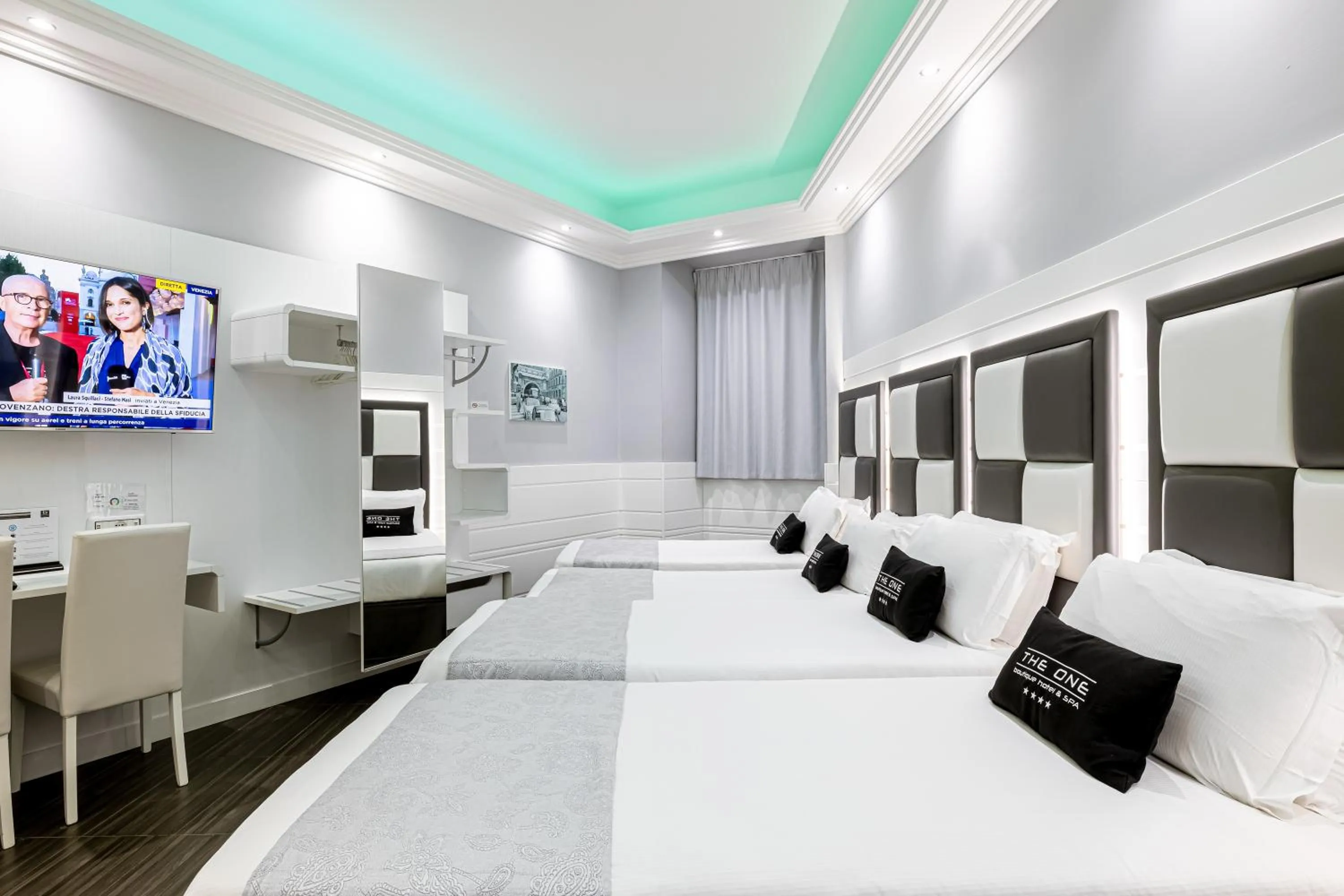 Bedroom, Bed in THE ONE Boutique Hotel & SPA Rome