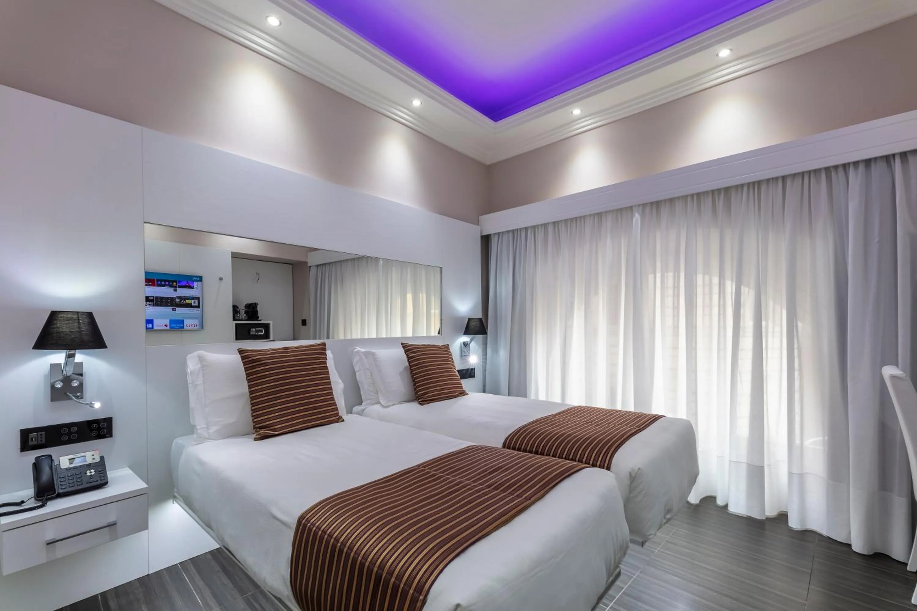 Photo of the whole room, Bed in THE ONE Boutique Hotel & SPA Rome