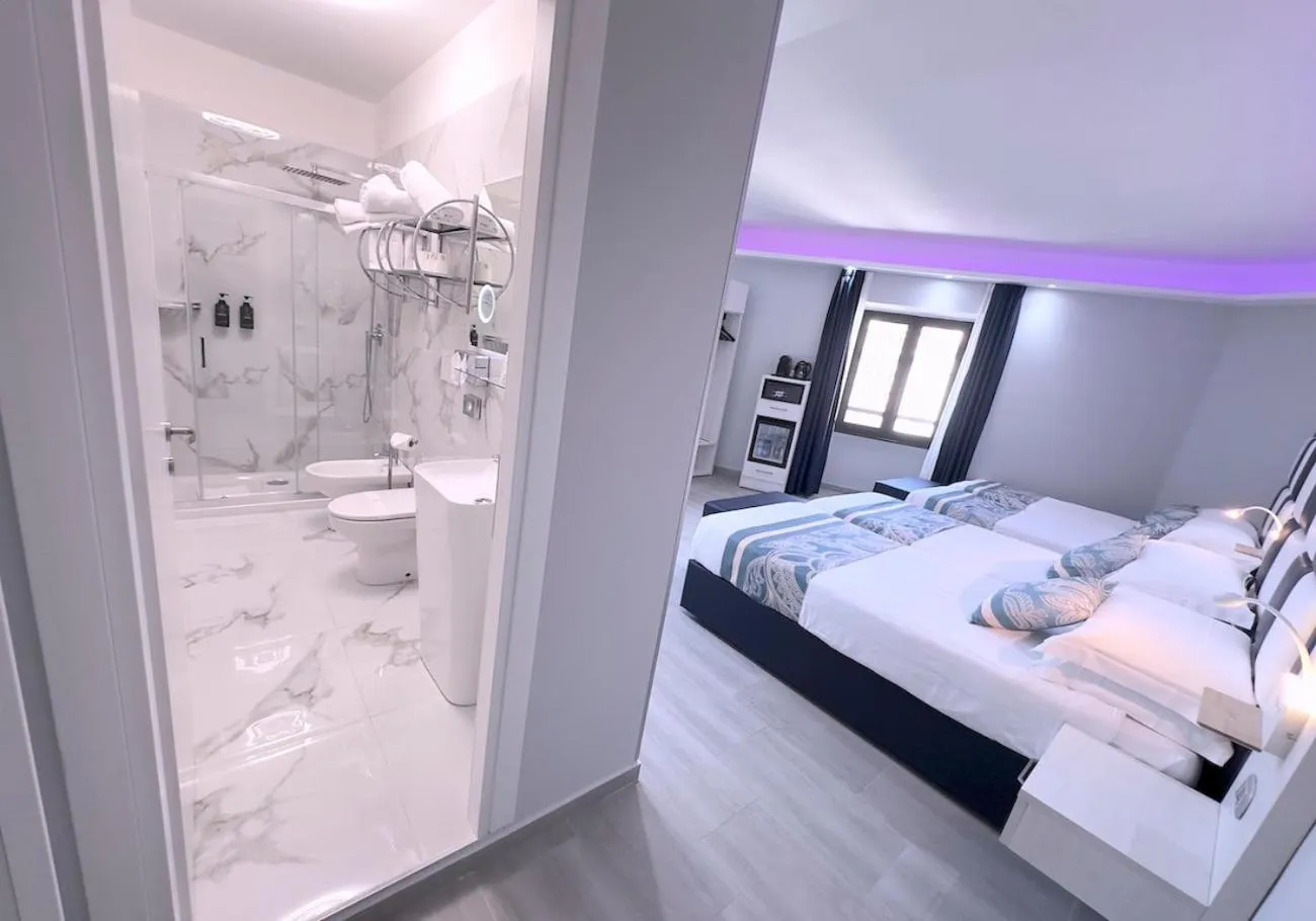 Photo of the whole room, Bed in THE ONE Boutique Hotel & SPA Rome